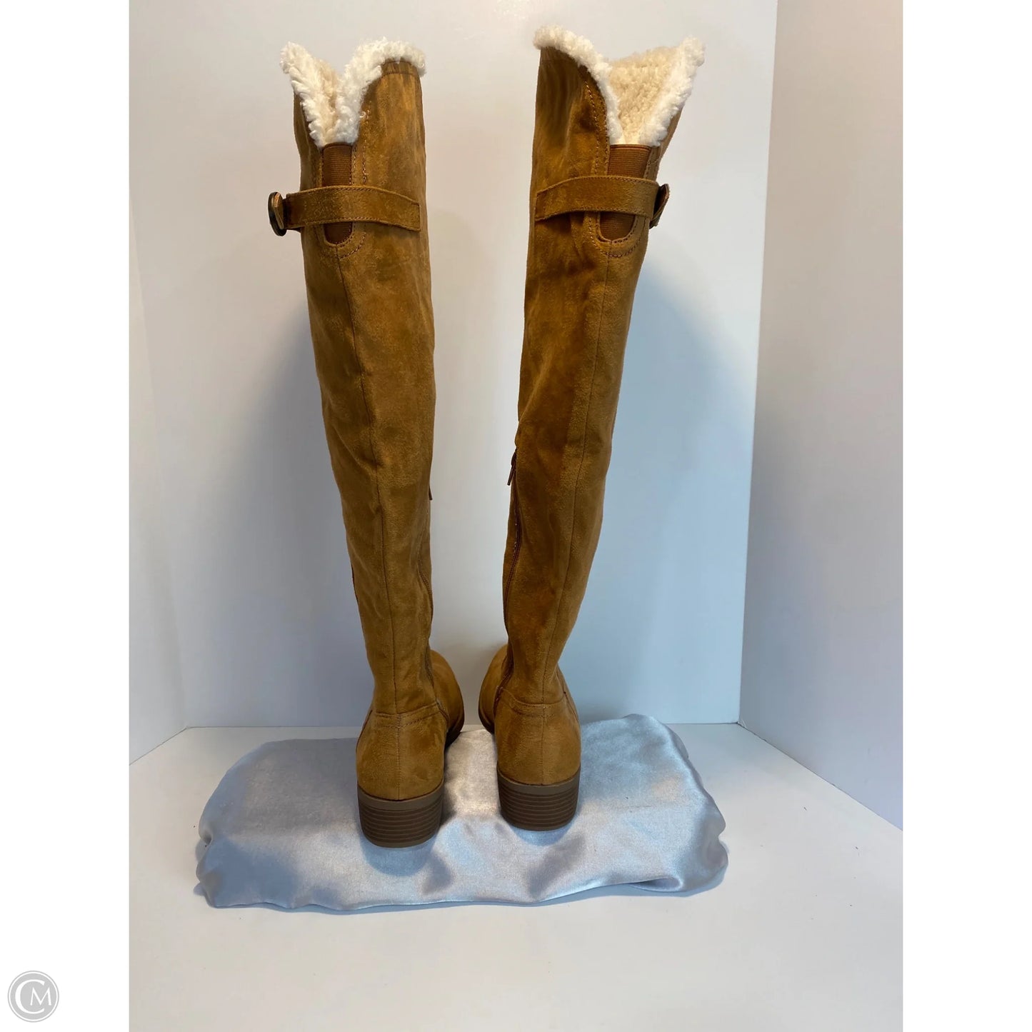 Boots Knee Flats By Maurices In Brown, Size: 9.5