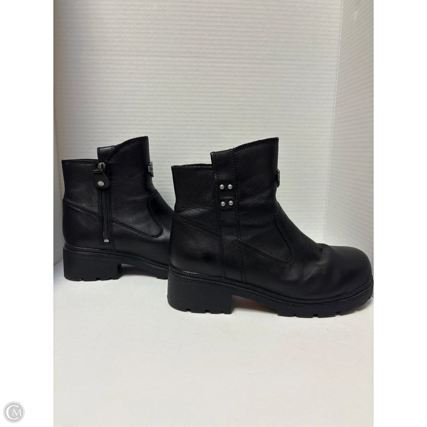 Boots Combat By Harley Davidson In Black, Size: 8.5