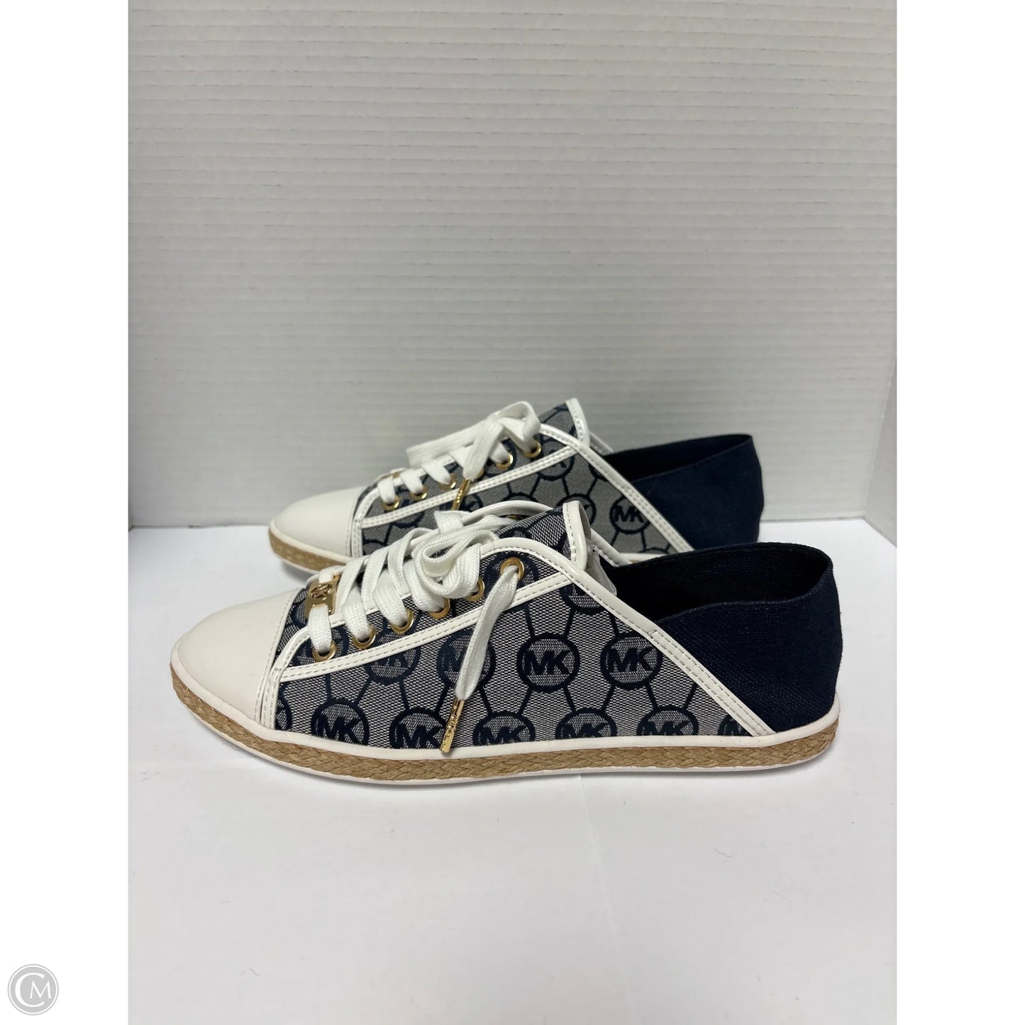 Shoes Designer By Michael Kors In Blue, Size: 8.5