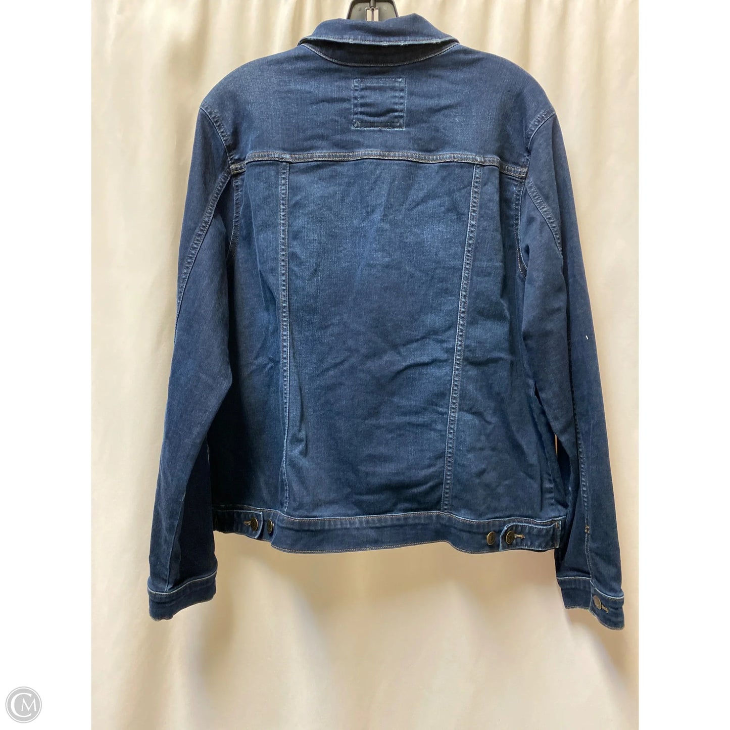Jacket Denim By Sonoma In Blue Denim, Size: Xl
