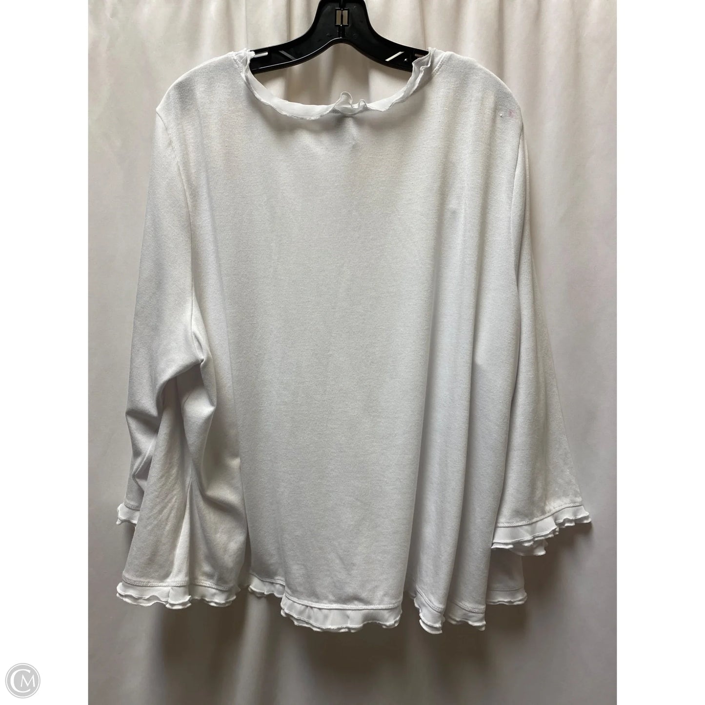 Cardigan By Studio 1940 In White, Size: 4x