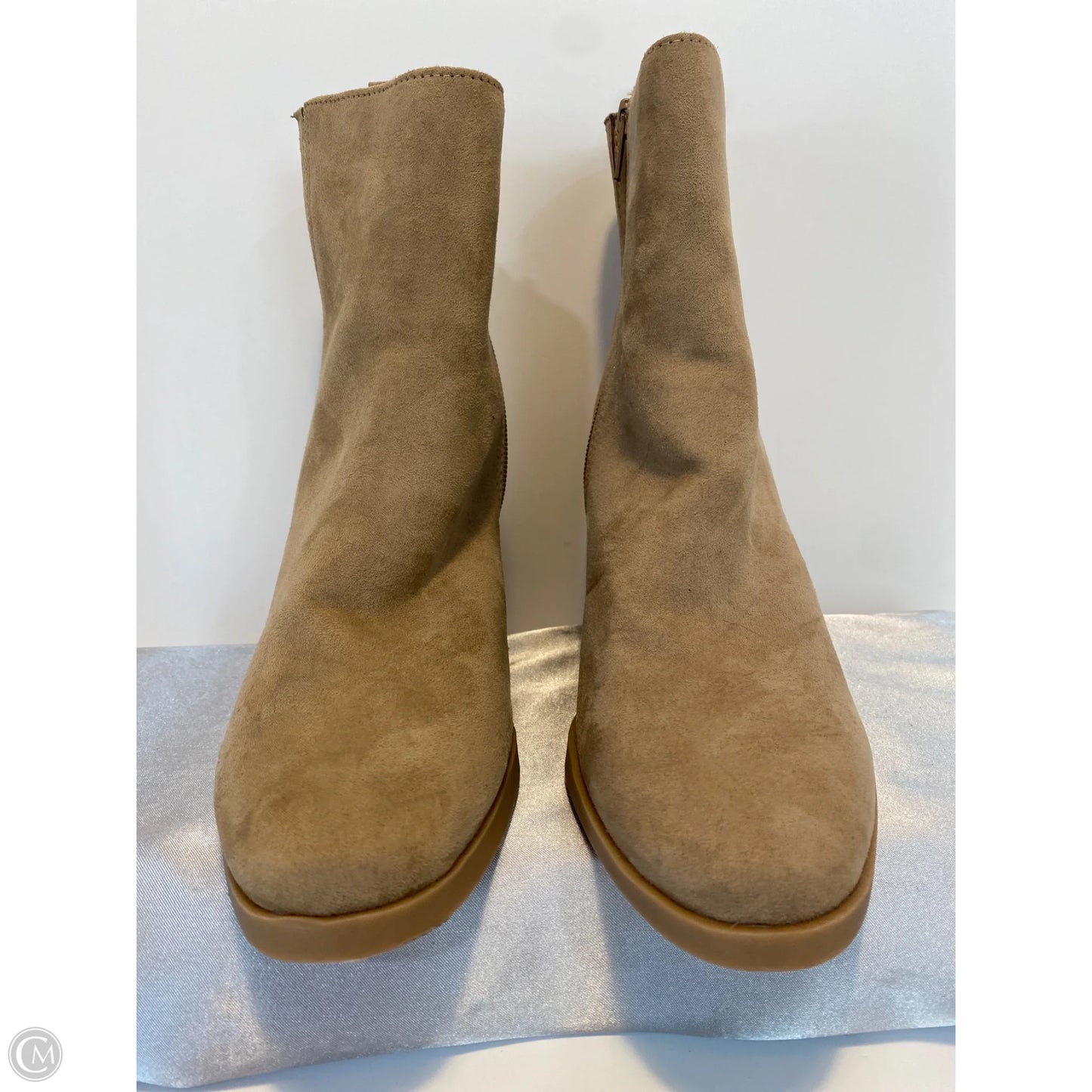 Boots Ankle Heels By Universal Thread In Brown, Size: 8.5