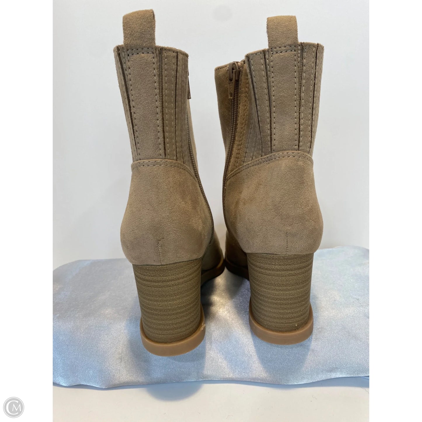 Boots Ankle Heels By Universal Thread In Brown, Size: 8.5