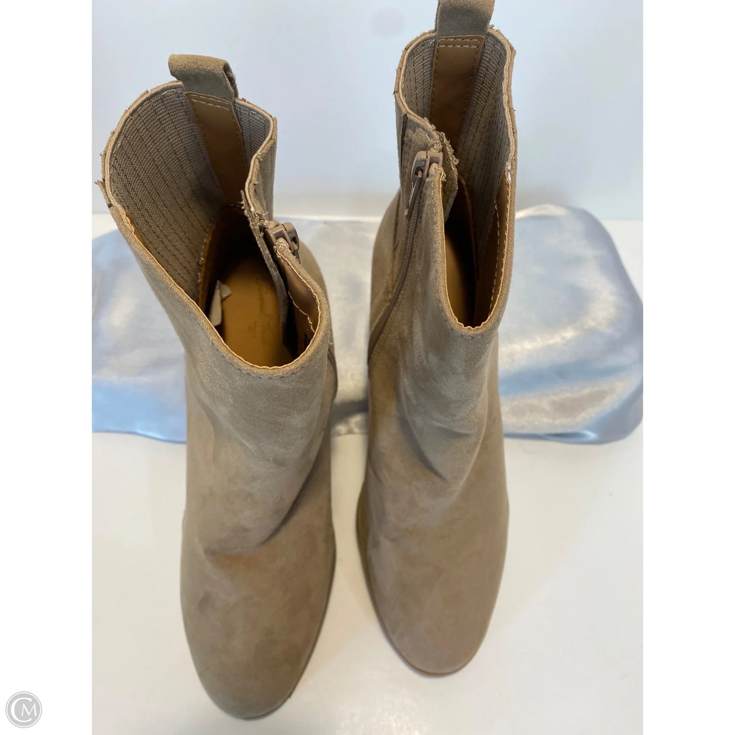 Boots Ankle Heels By Universal Thread In Brown, Size: 8.5
