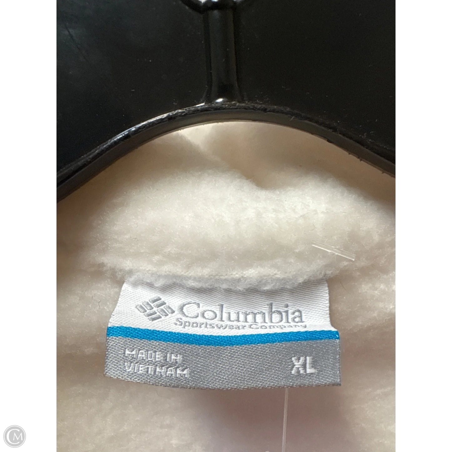 Jacket Fleece By Columbia In White, Size: Xl
