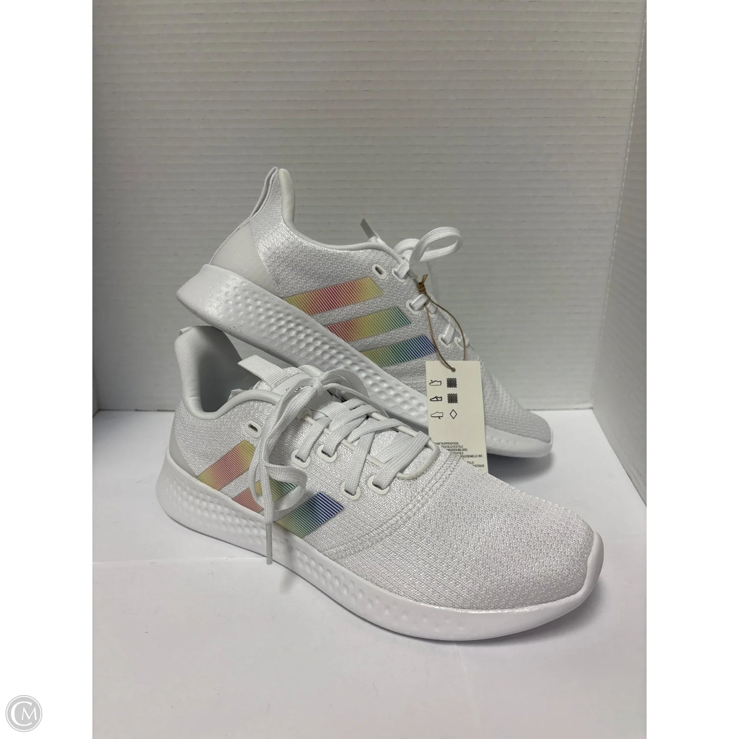 Shoes Athletic By Adidas In White, Size: 10