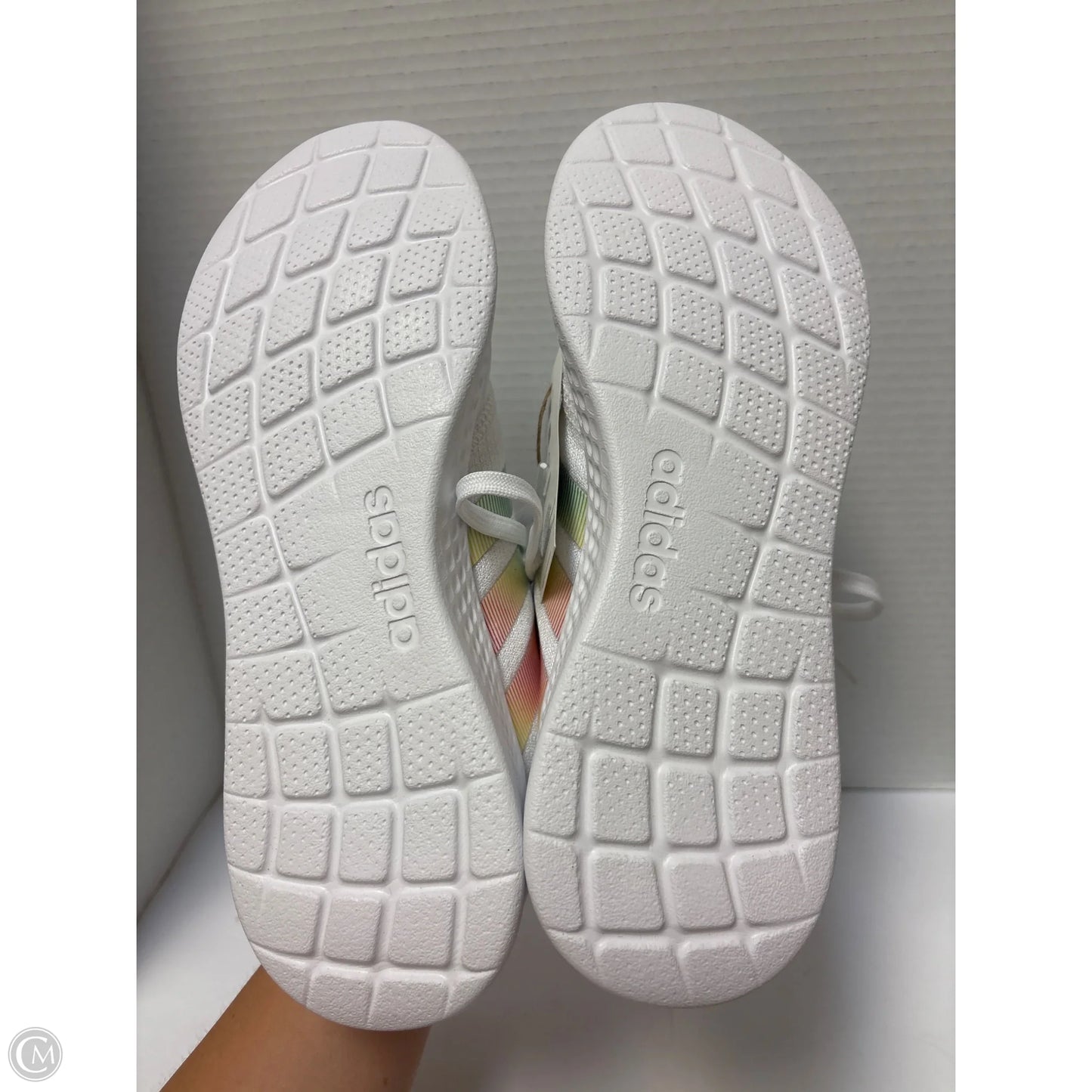 Shoes Athletic By Adidas In White, Size: 10