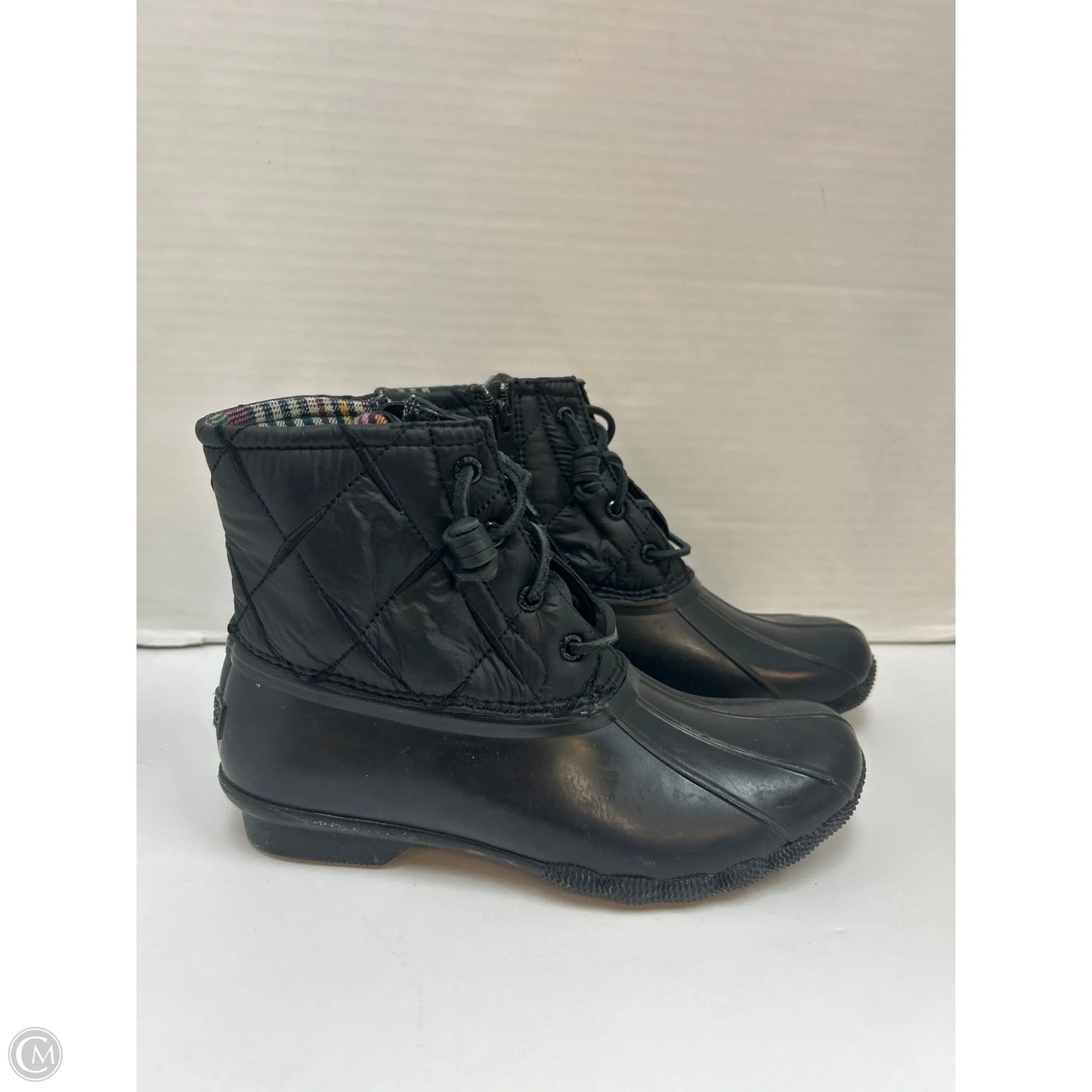 Boots Rain By Sperry In Black, Size: 8
