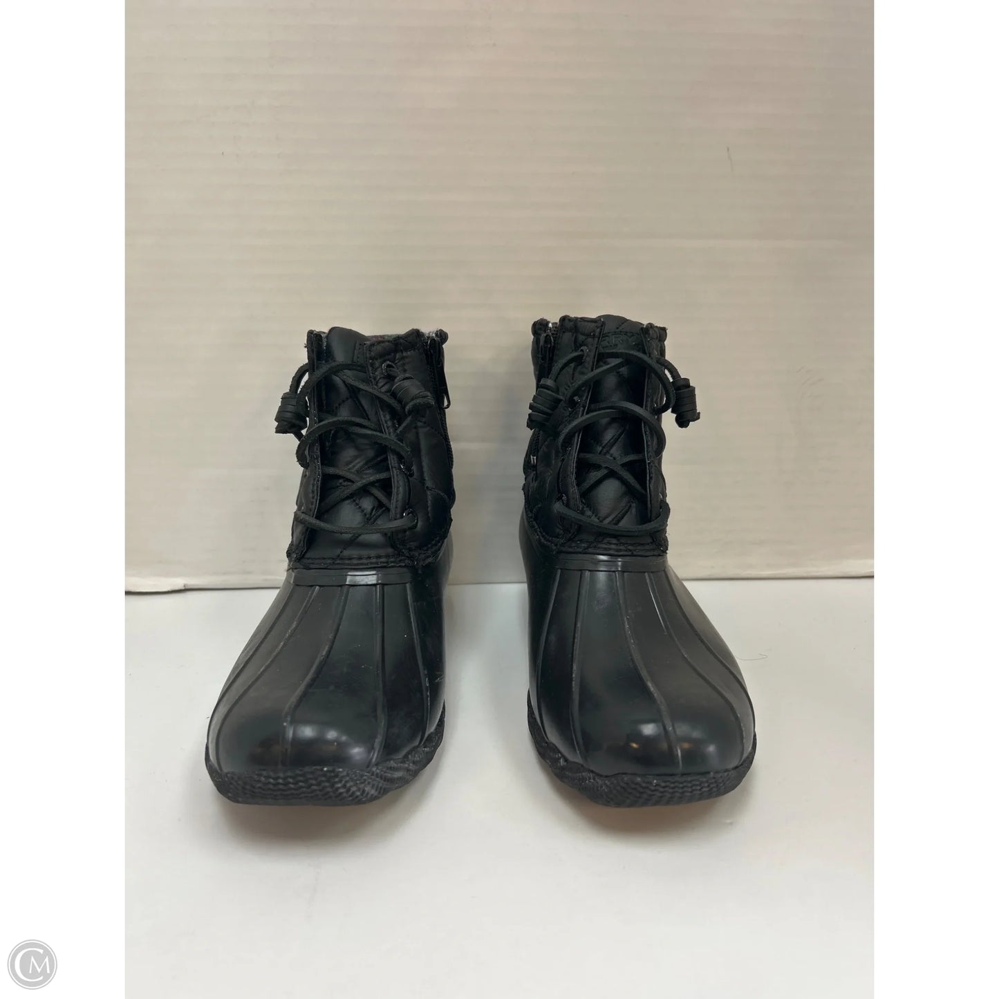 Boots Rain By Sperry In Black, Size: 8