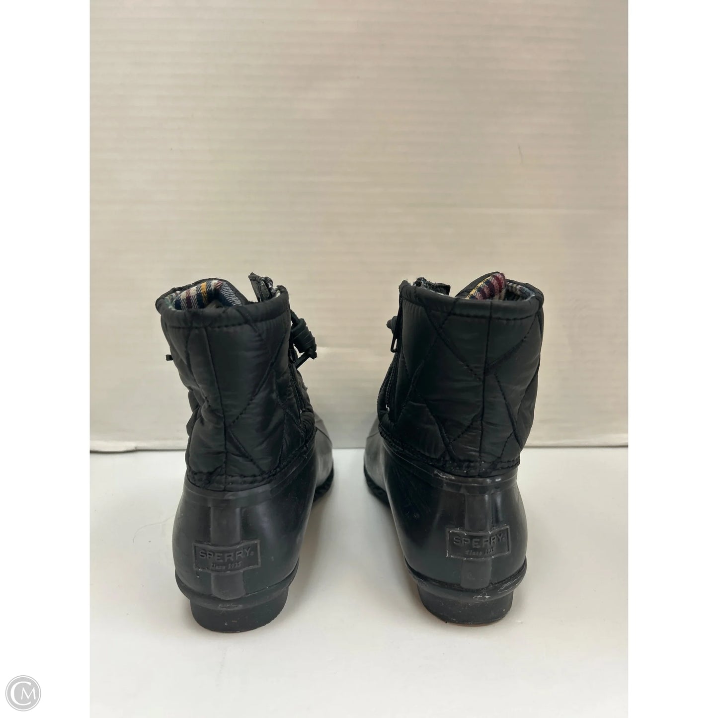 Boots Rain By Sperry In Black, Size: 8