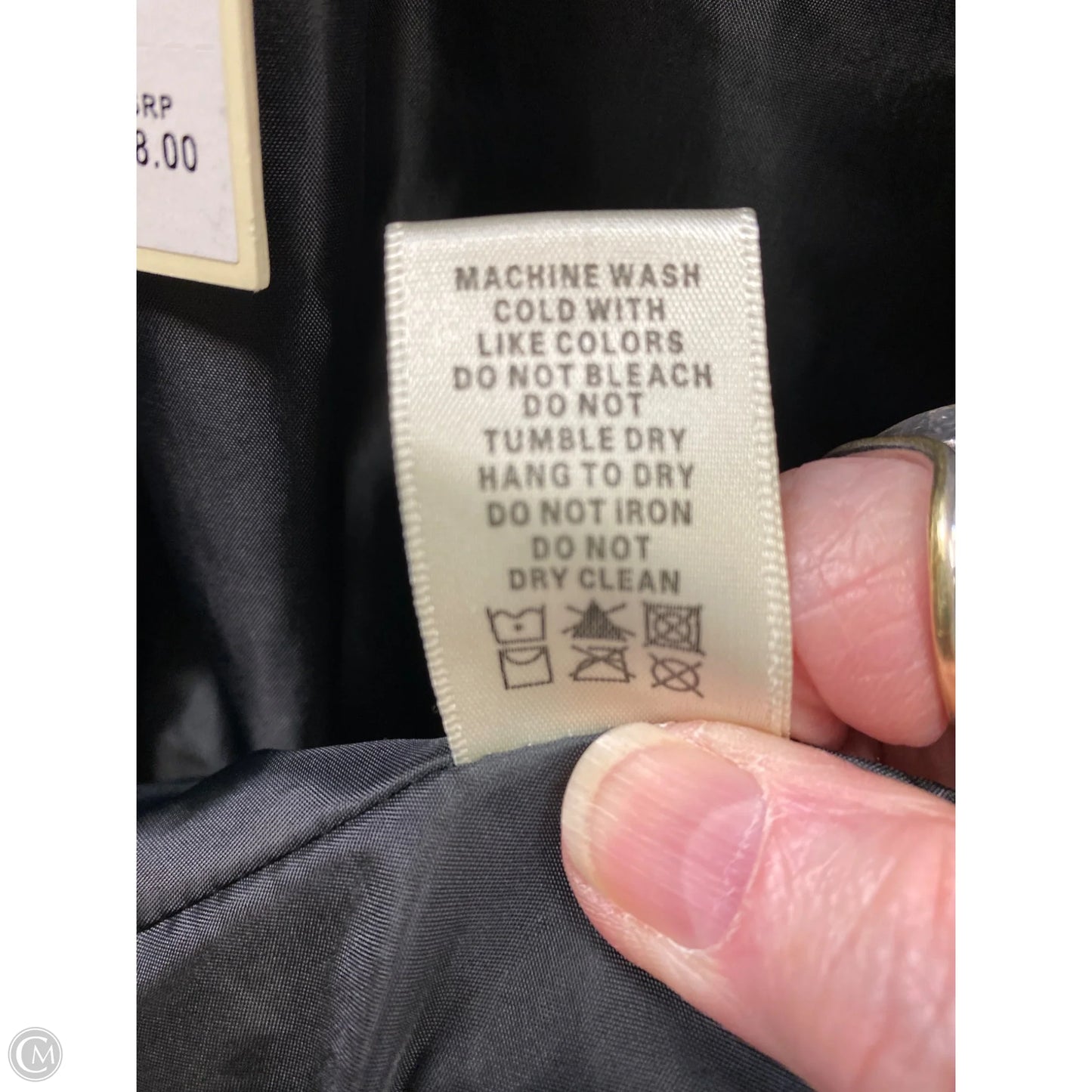 Jacket Moto By Max Studio In Black, Size: M