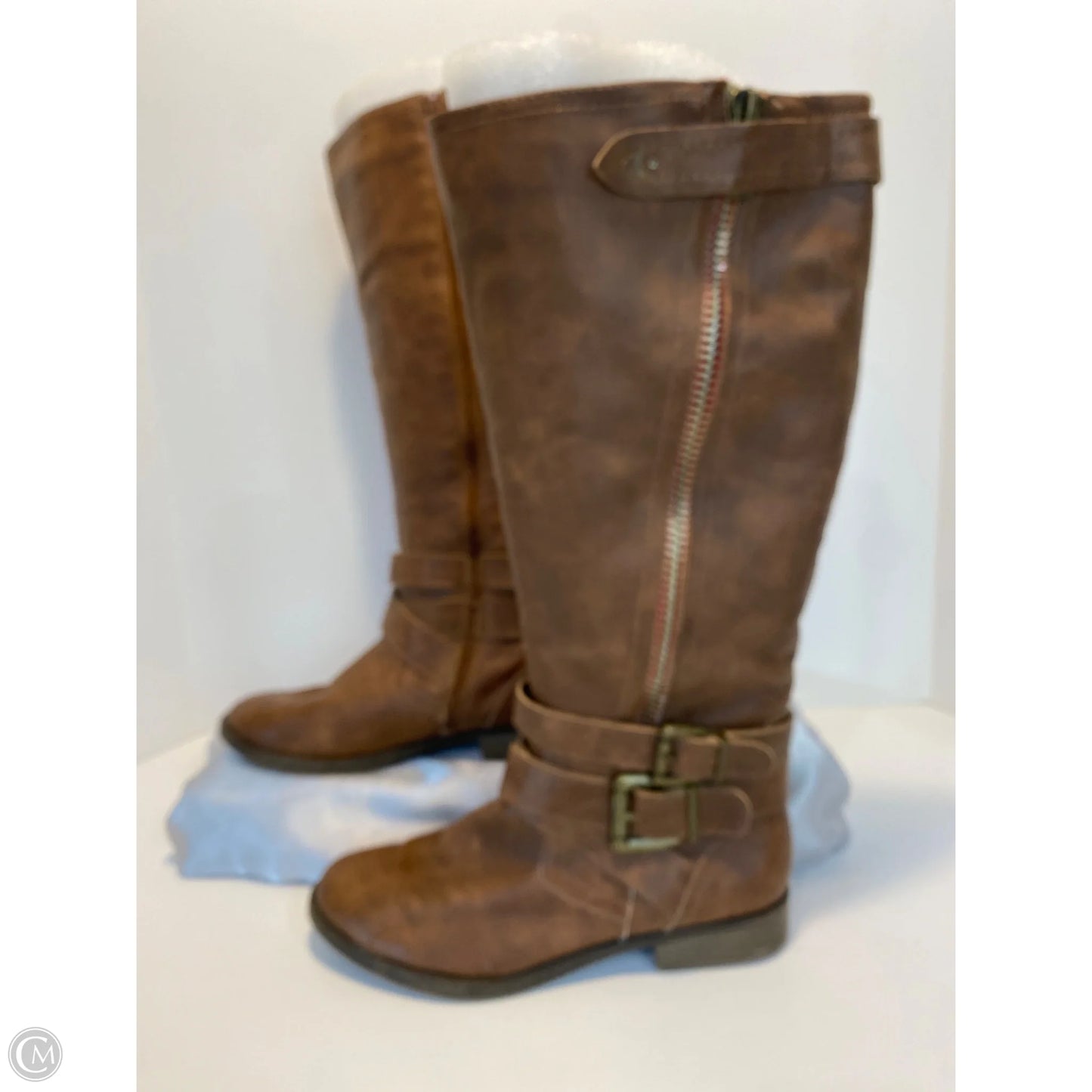 Boots Knee Flats By Falls Creek In Brown, Size: 7