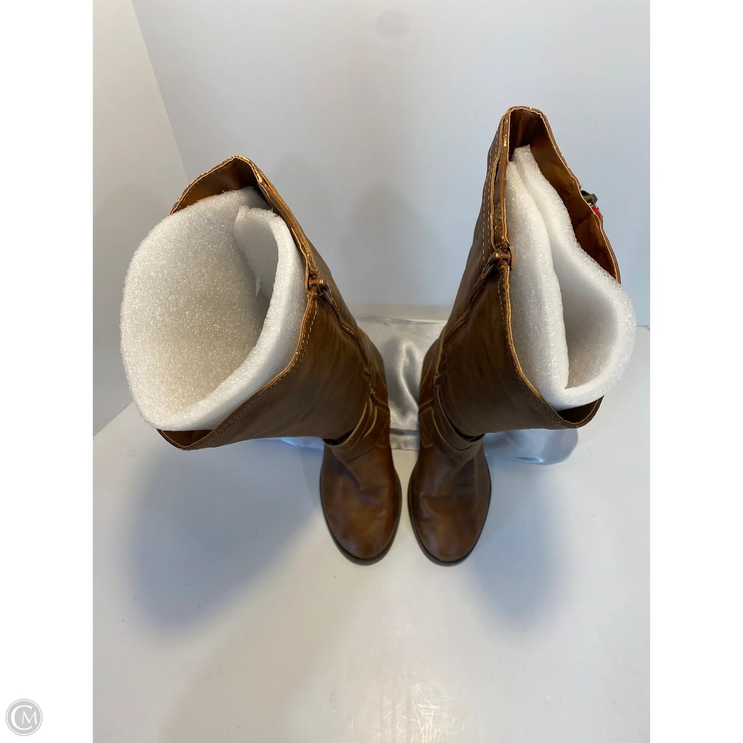 Boots Knee Flats By Falls Creek In Brown, Size: 7