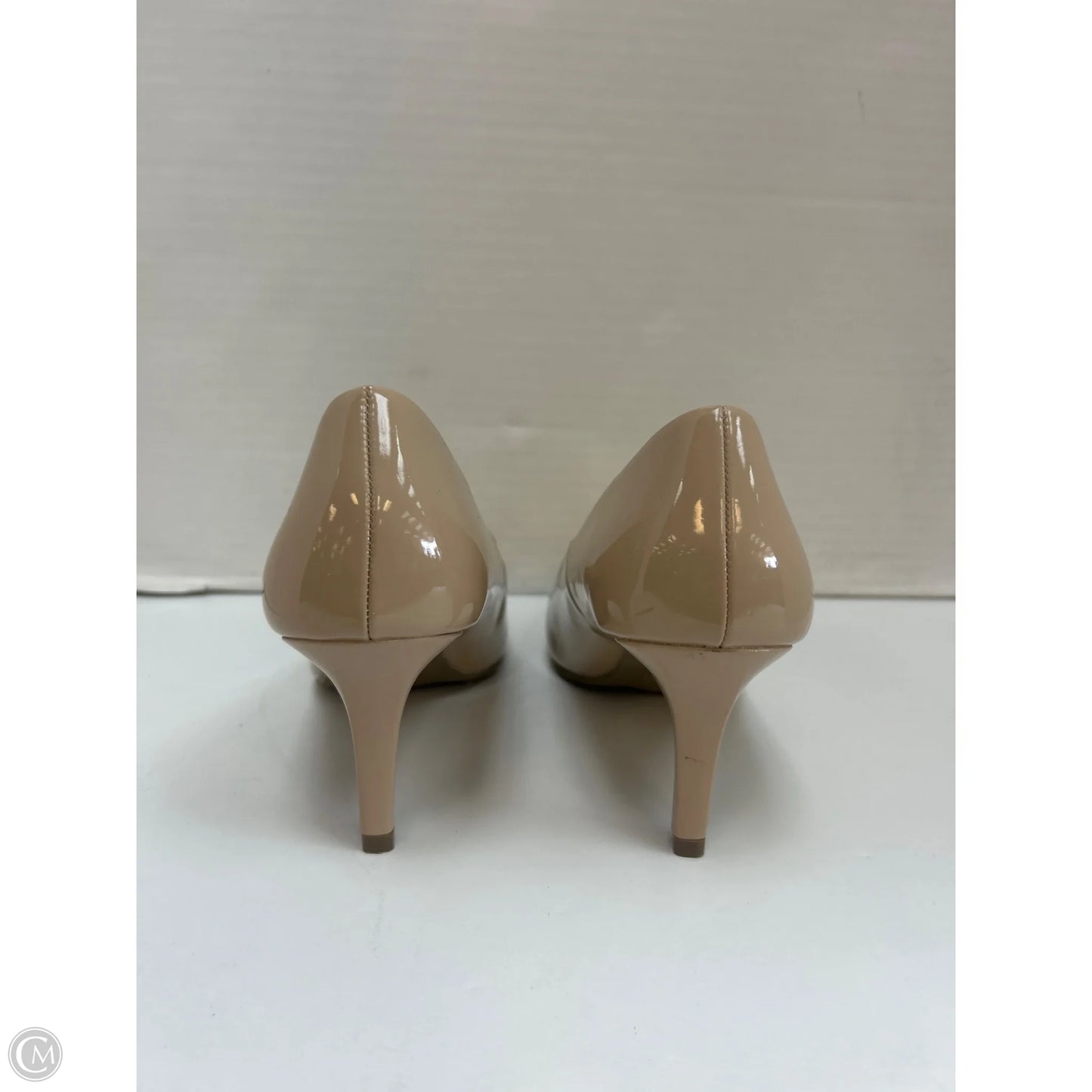 Shoes Heels Kitten By Comfort Plus In Tan, Size: 9
