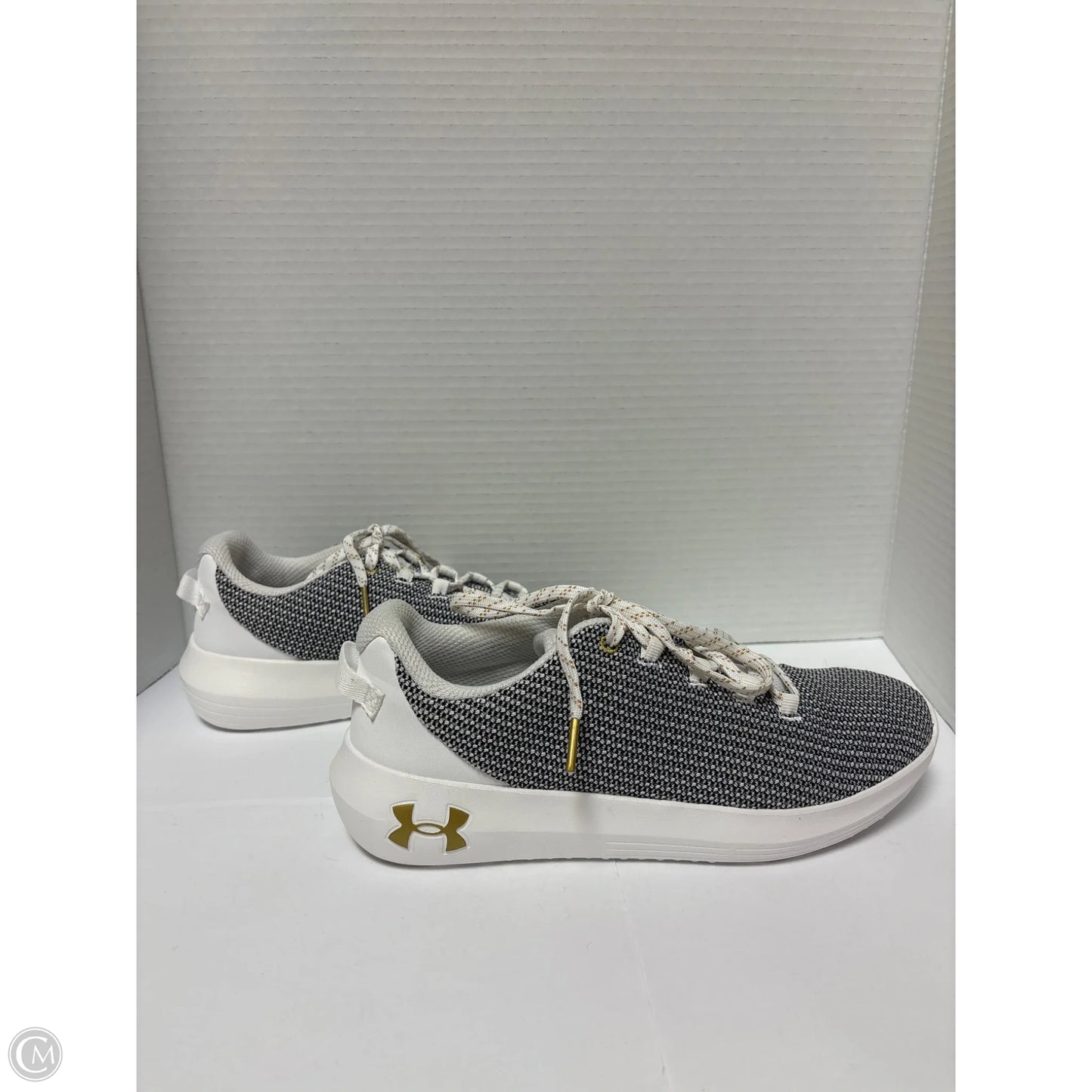 Shoes Athletic By Under Armour In Black & White, Size: 9