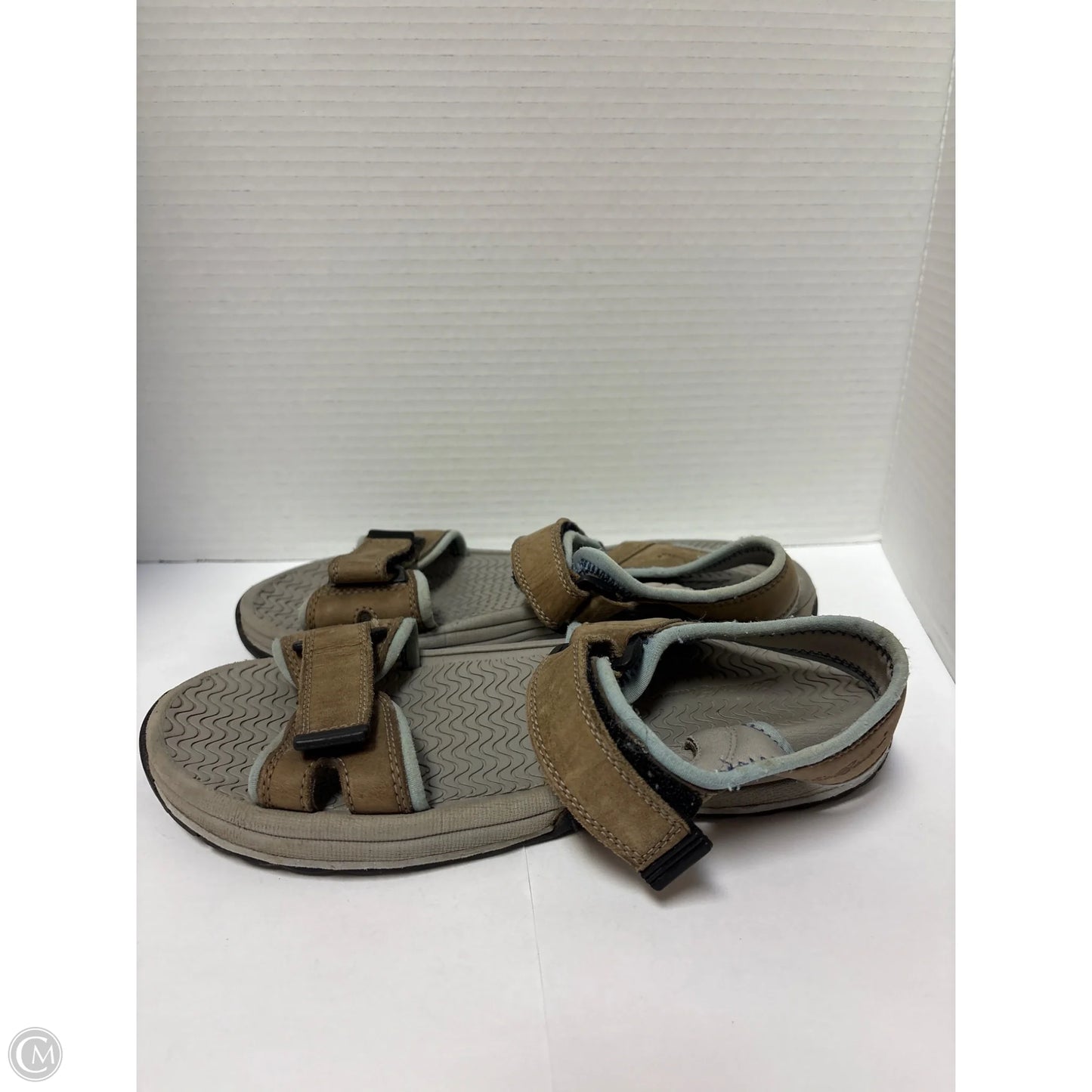 Sandals Flats By Eddie Bauer In Brown, Size: 8