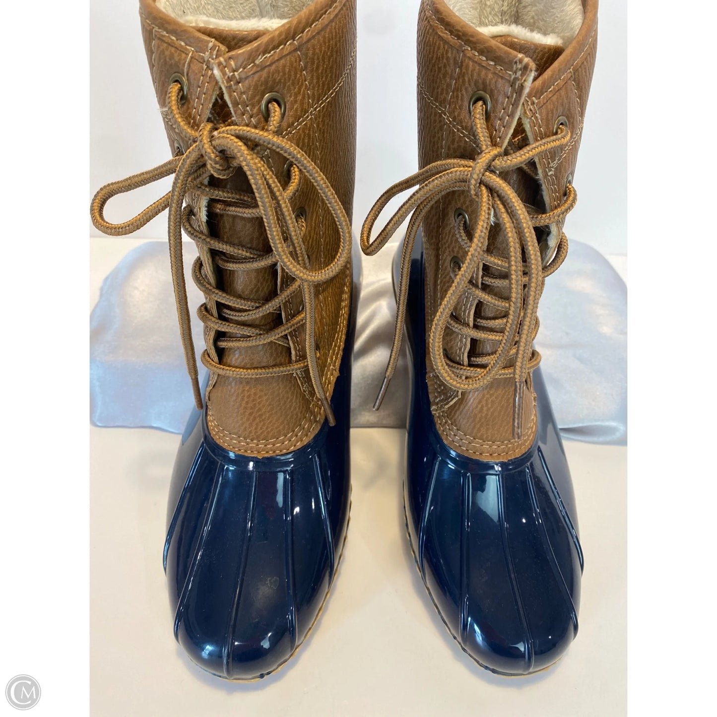 Boots Rain By Jbu By Jambu In Navy, Size: 8.5