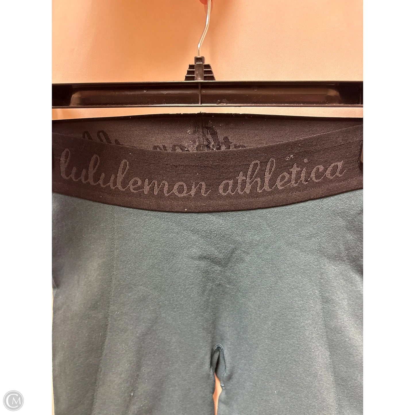 Athletic Leggings By Lululemon In Aqua, Size: S