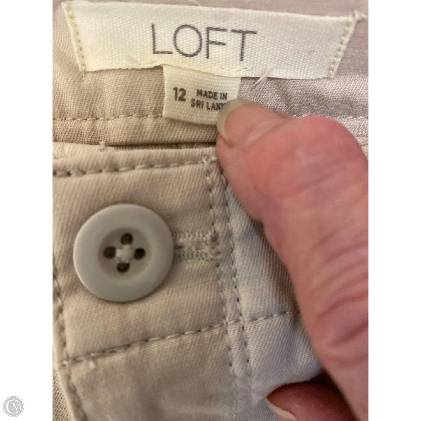 Pants Other By Loft In Tan, Size: 12