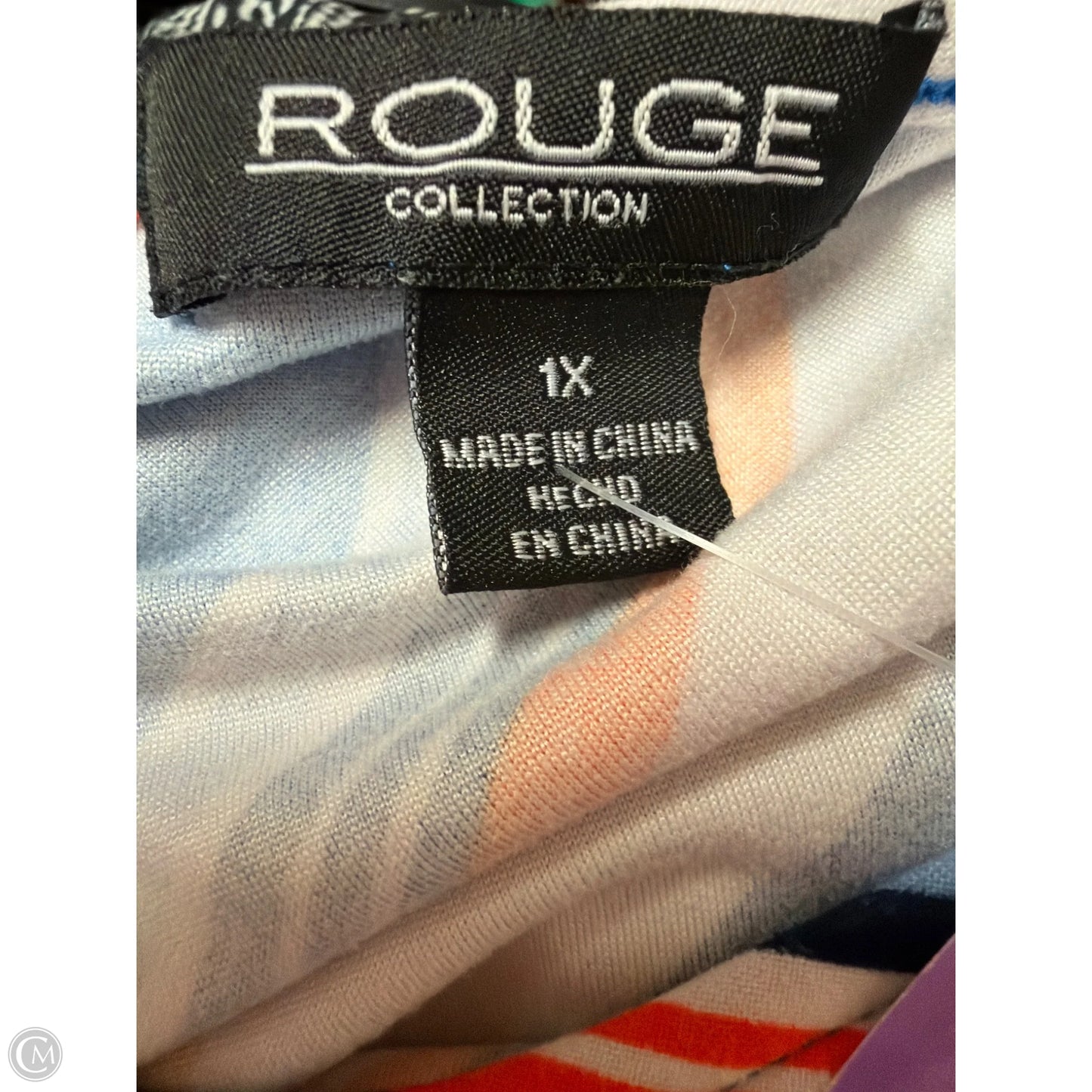 Dress Casual Maxi By Rouge In Blue, Size: 1x