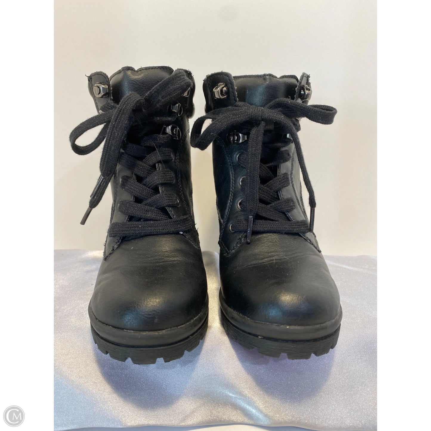 Boots Ankle Heels By Joe Boxer In Black, Size: 8