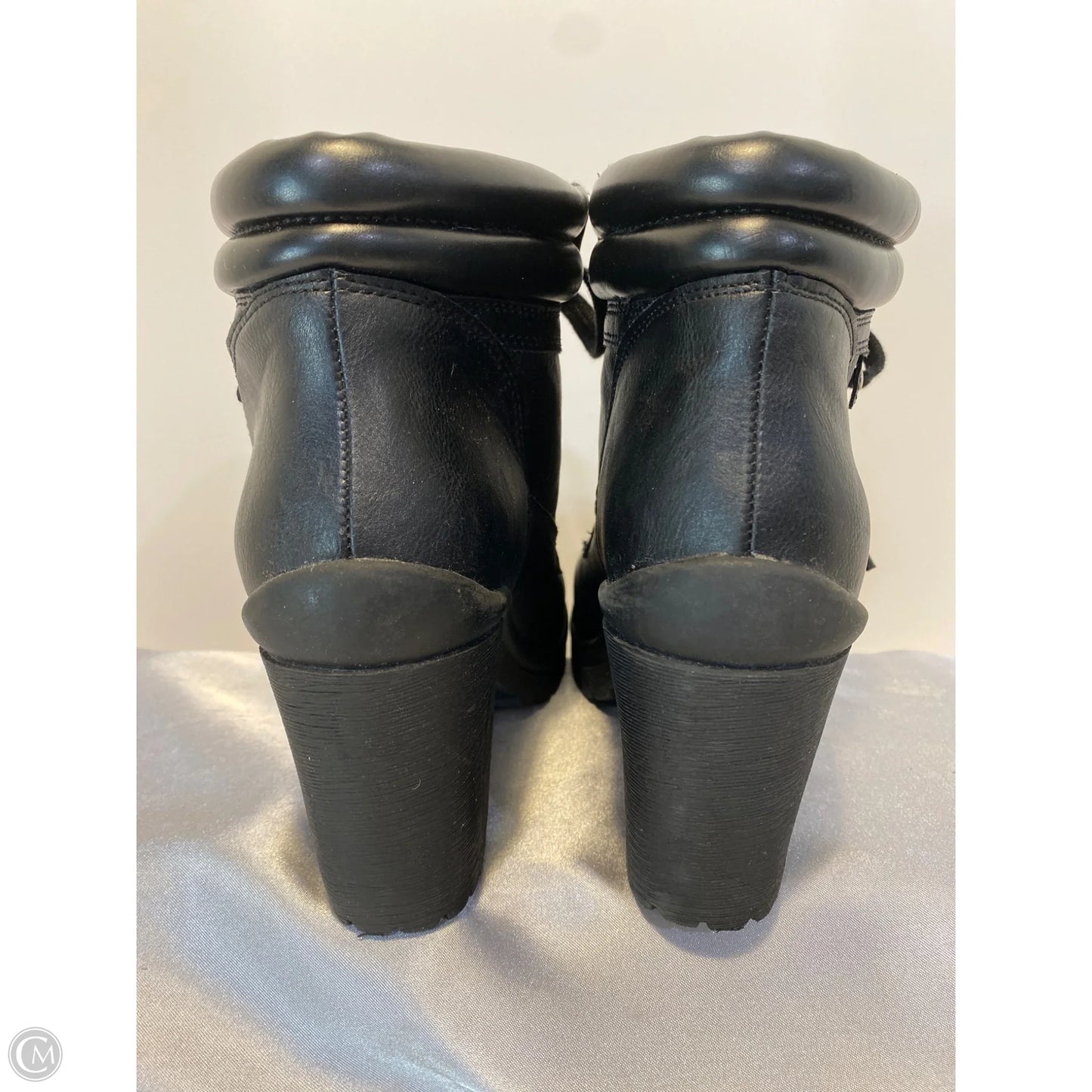 Boots Ankle Heels By Joe Boxer In Black, Size: 8