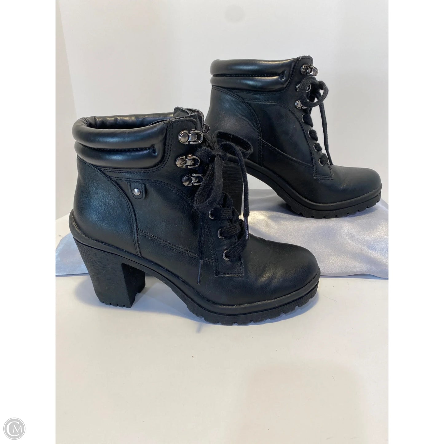 Boots Ankle Heels By Joe Boxer In Black, Size: 8