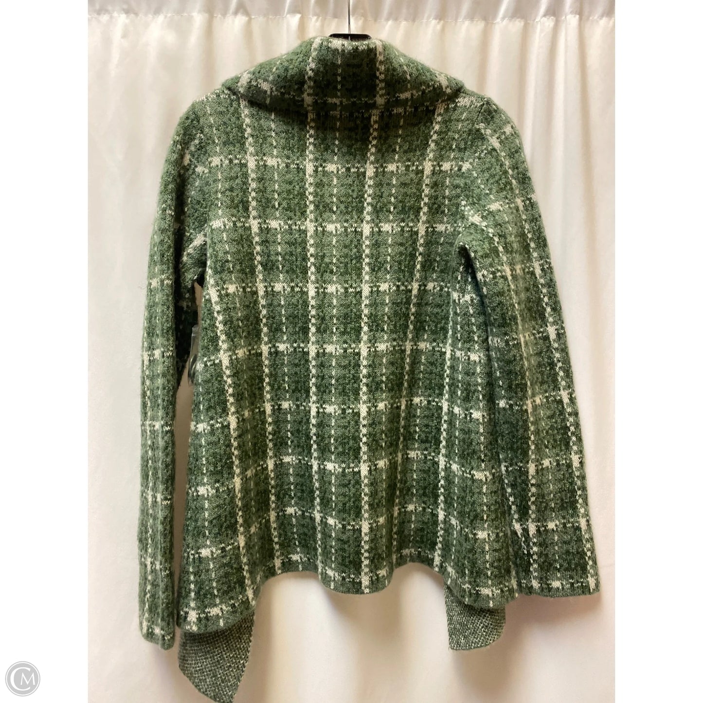 Cardigan By Christian Siriano In Green, Size: S