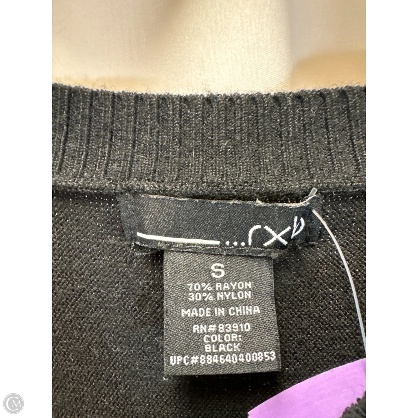 Sweater By Rxb In Black, Size: S