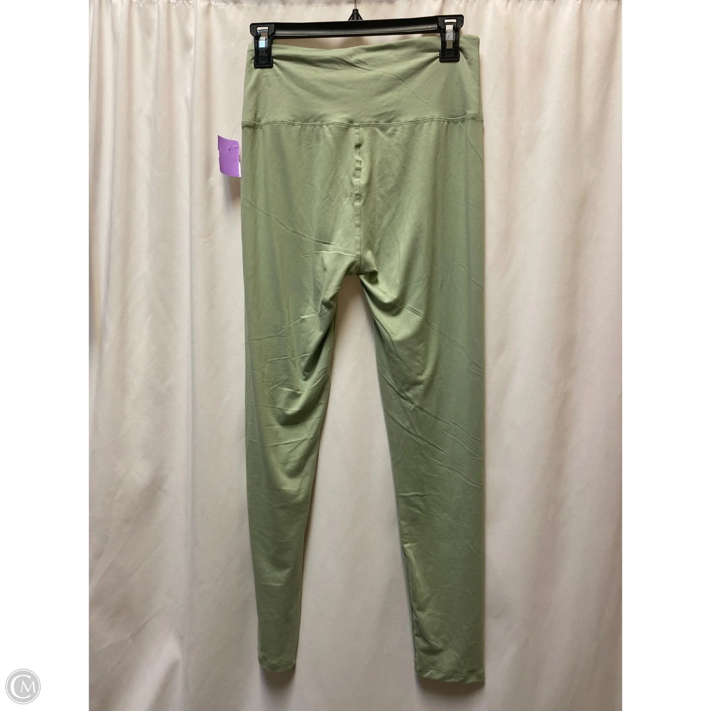 Pants Leggings By Clothes Mentor In Green, Size: L