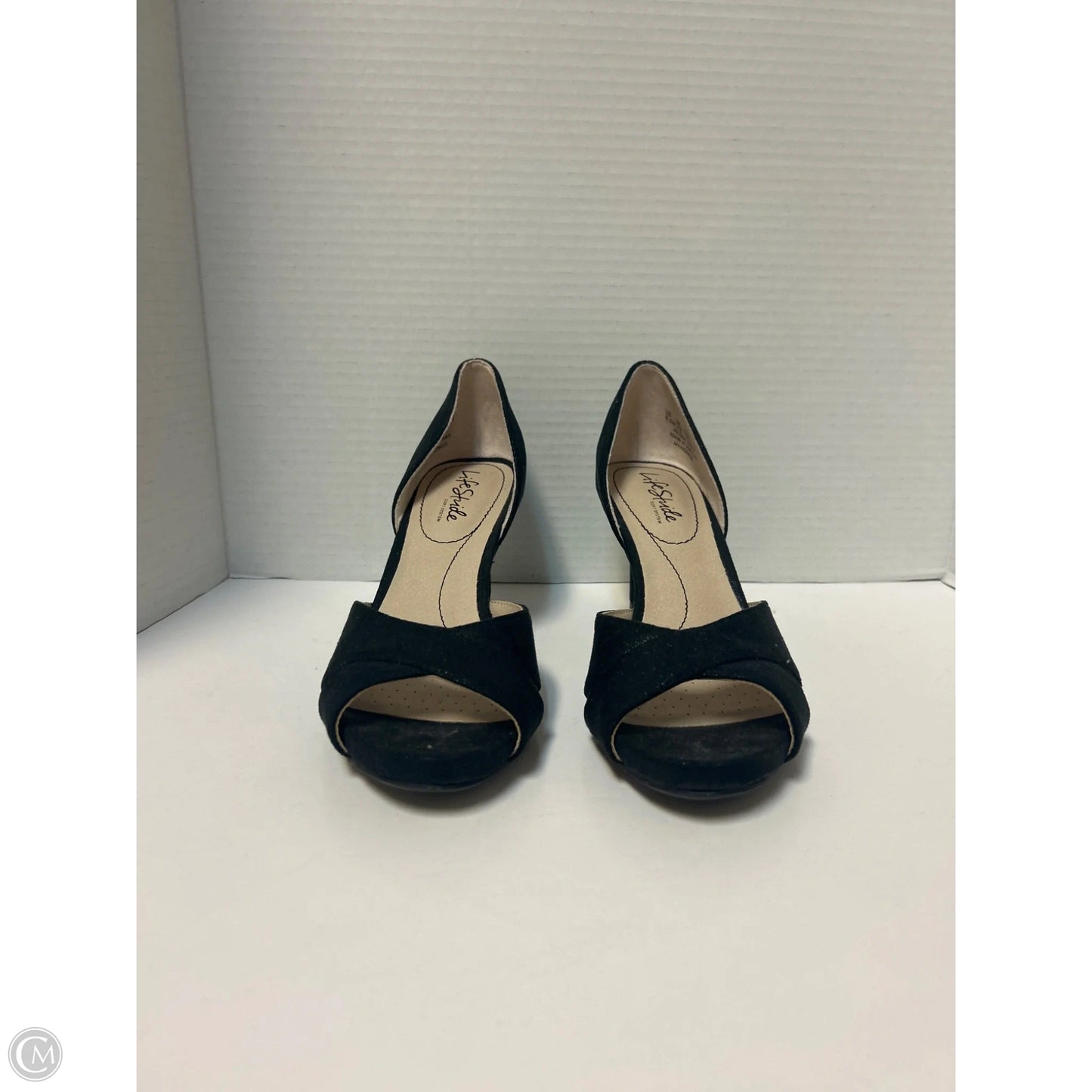 Shoes Heels Kitten By Life Stride In Black, Size: 8.5