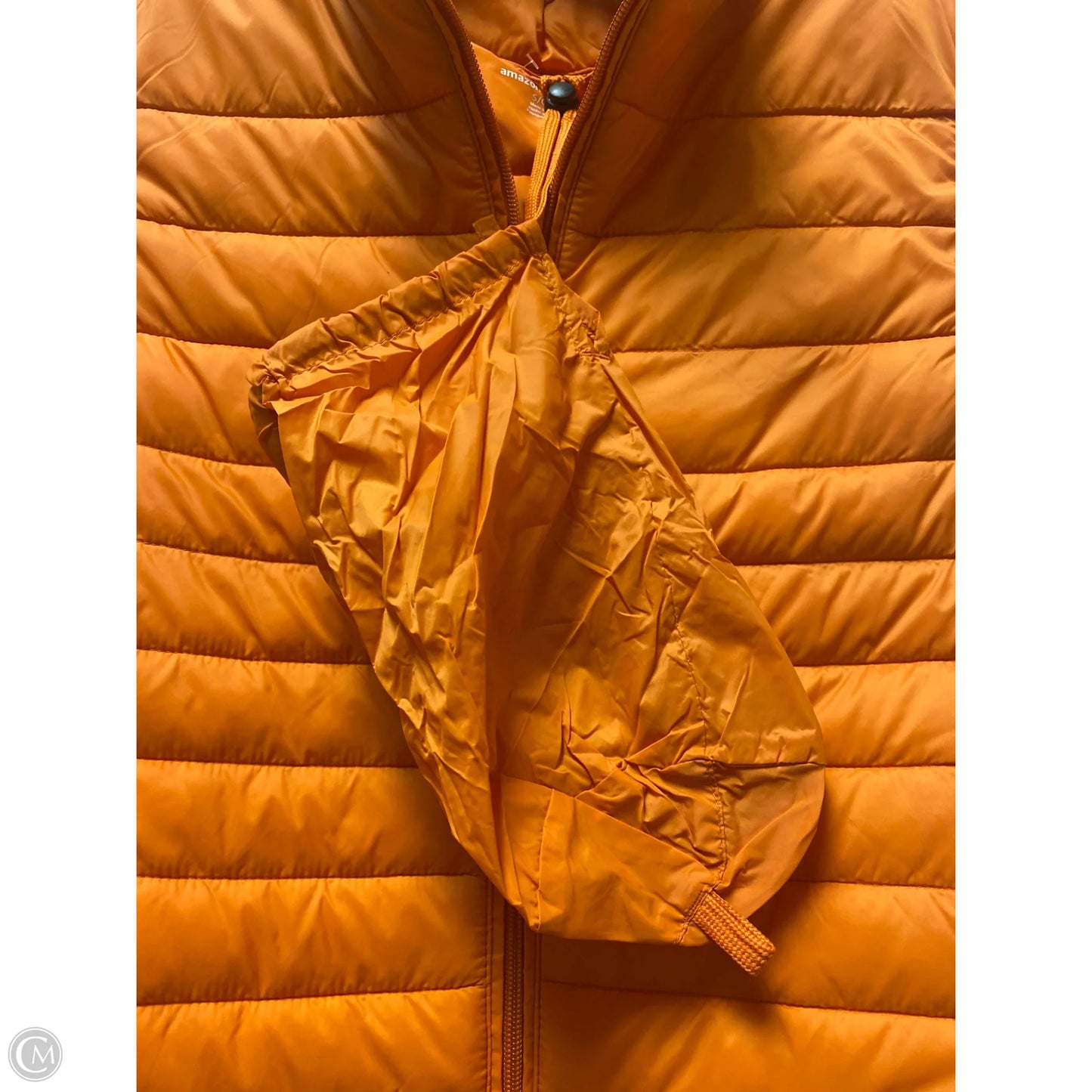 Vest Puffer & Quilted By Amazon Essentials In Orange, Size: S