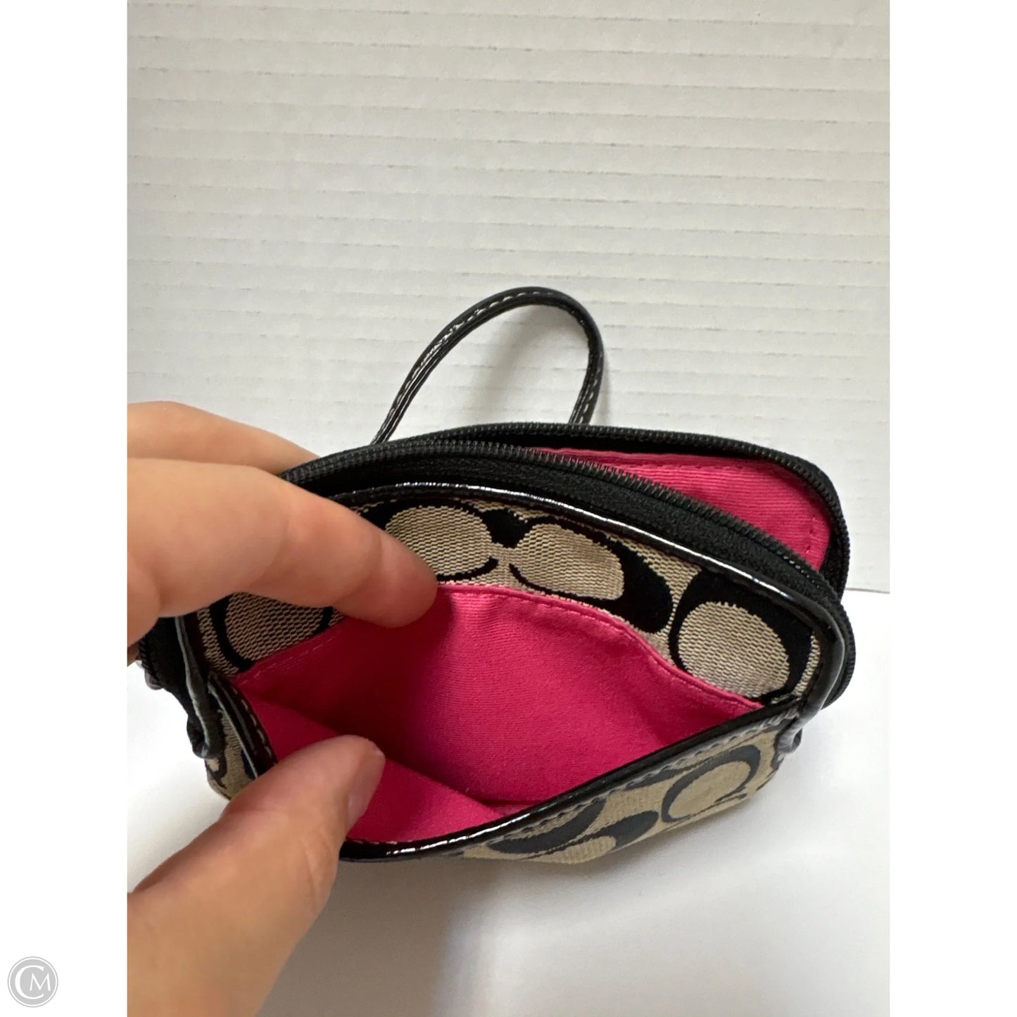 Wristlet Designer By Coach, Size: Small