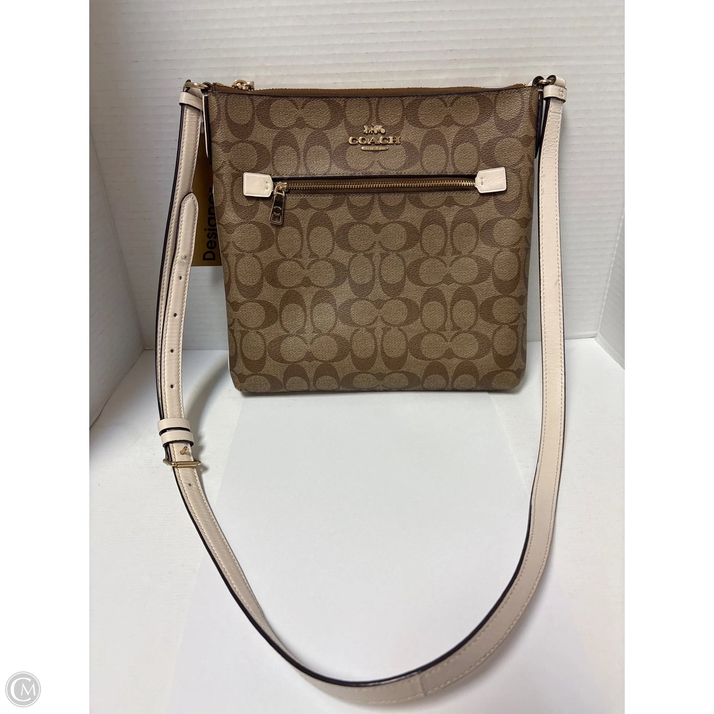 Crossbody Designer By Coach, Size: Medium