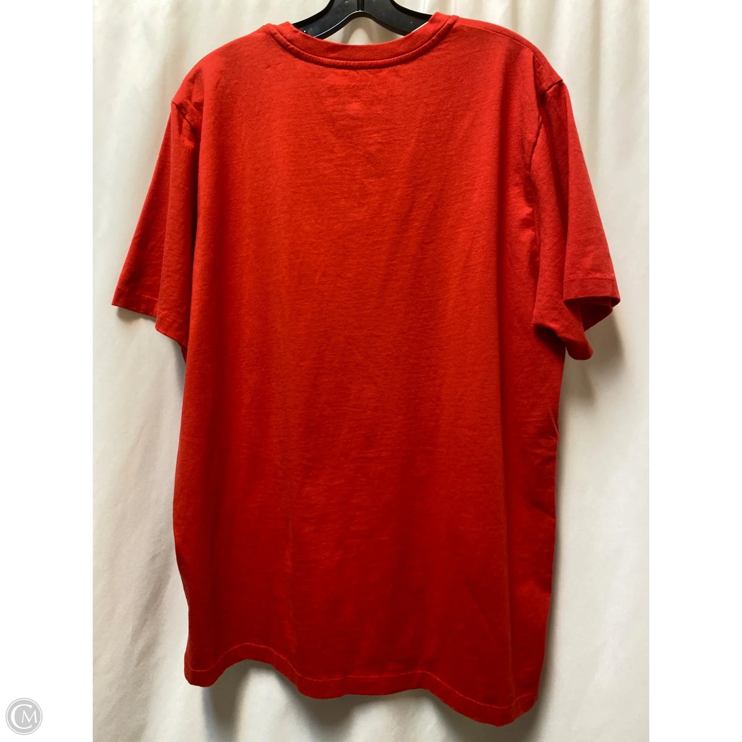 Top Short Sleeve Designer By Coach In Red, Size: Xl