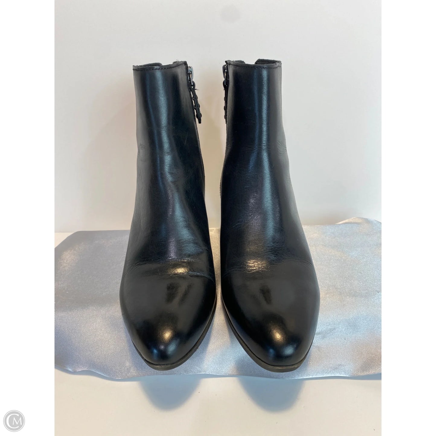 Boots Designer By Frye In Black, Size: 8
