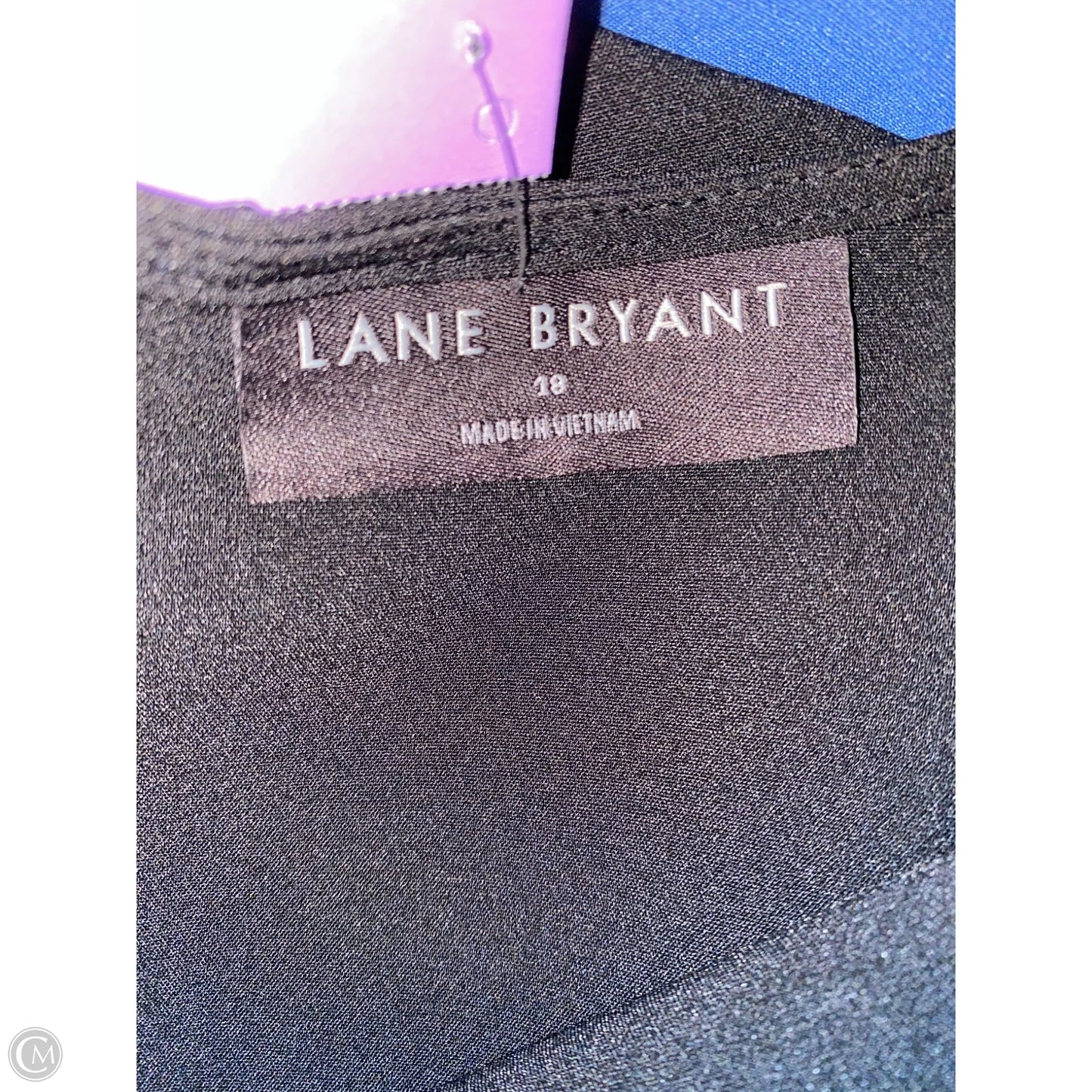 Dress Casual Maxi By Lane Bryant In Black, Size: 1x