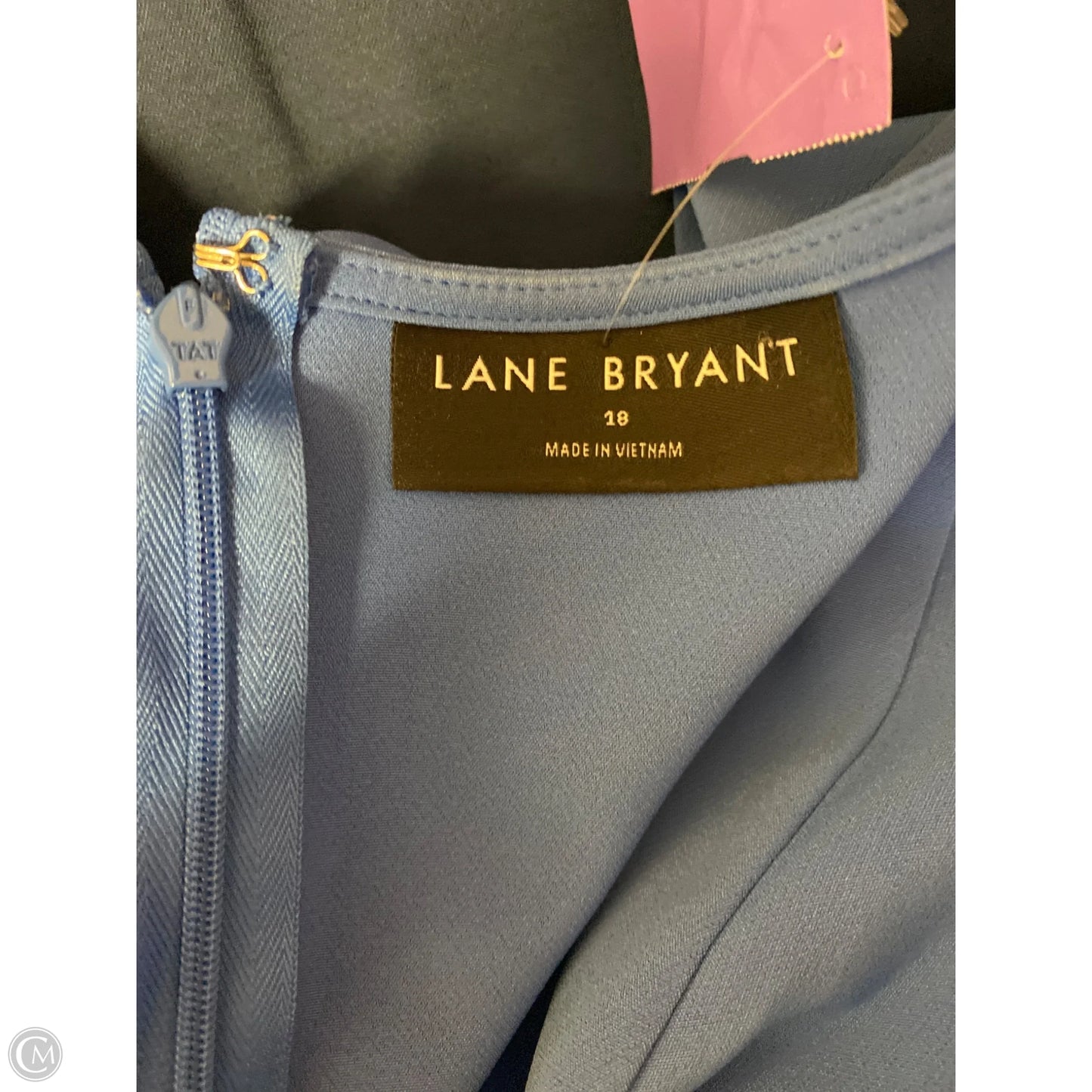 Dress Casual Maxi By Lane Bryant In Blue, Size: 1x