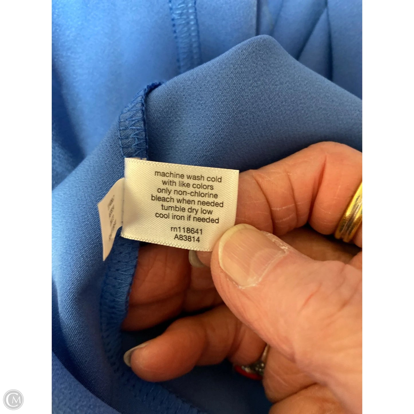 Dress Casual Maxi By Lane Bryant In Blue, Size: 1x