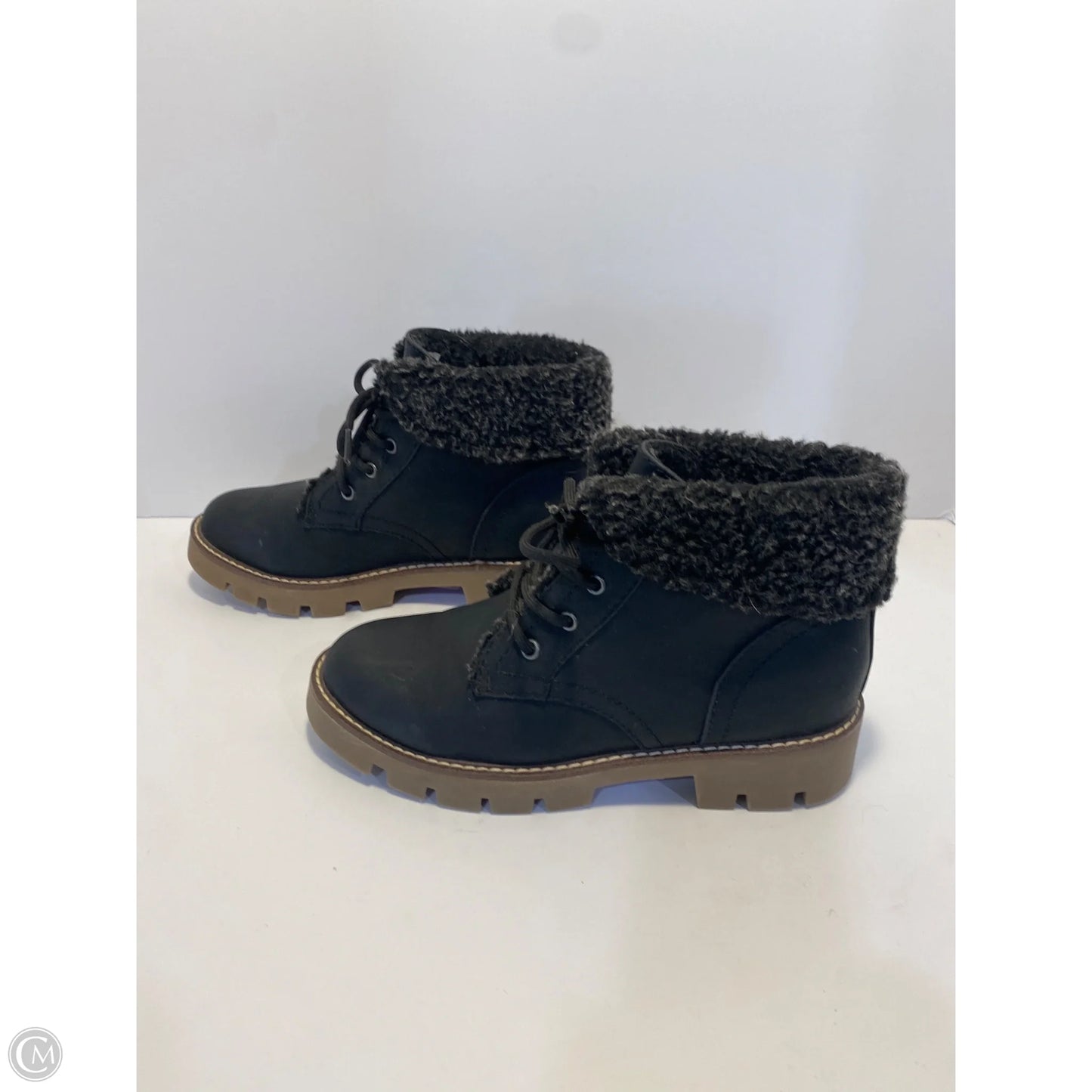 Boots Ankle Flats By Sonoma In Black, Size: 7