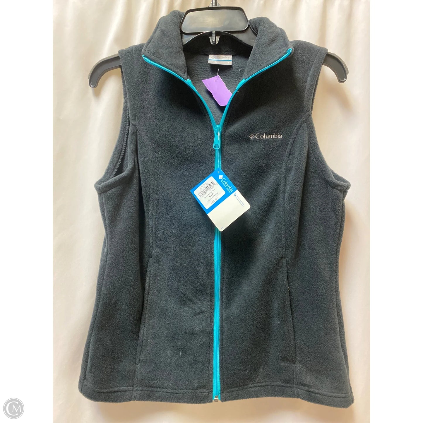 Vest Fleece By Columbia In Grey, Size: S