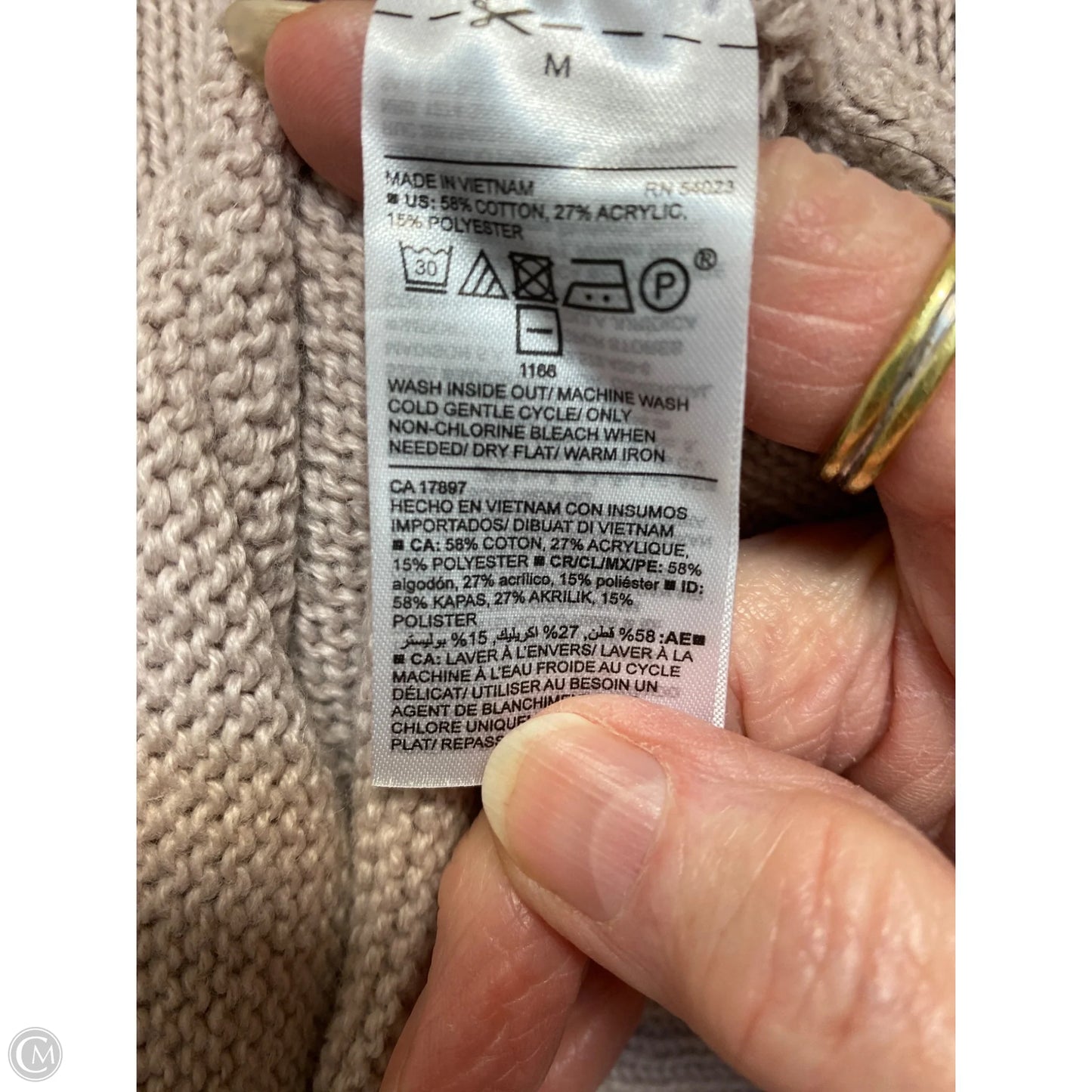 Sweater By Old Navy In Pink, Size: M