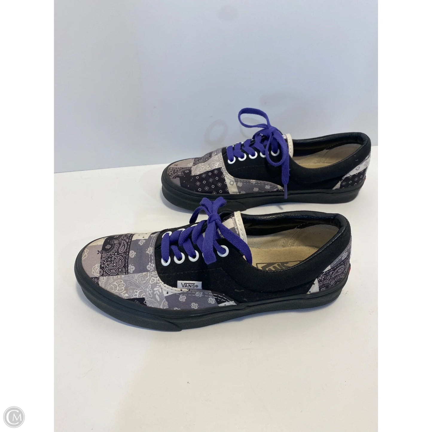 Shoes Sneakers By Vans In Black, Size: 8.5