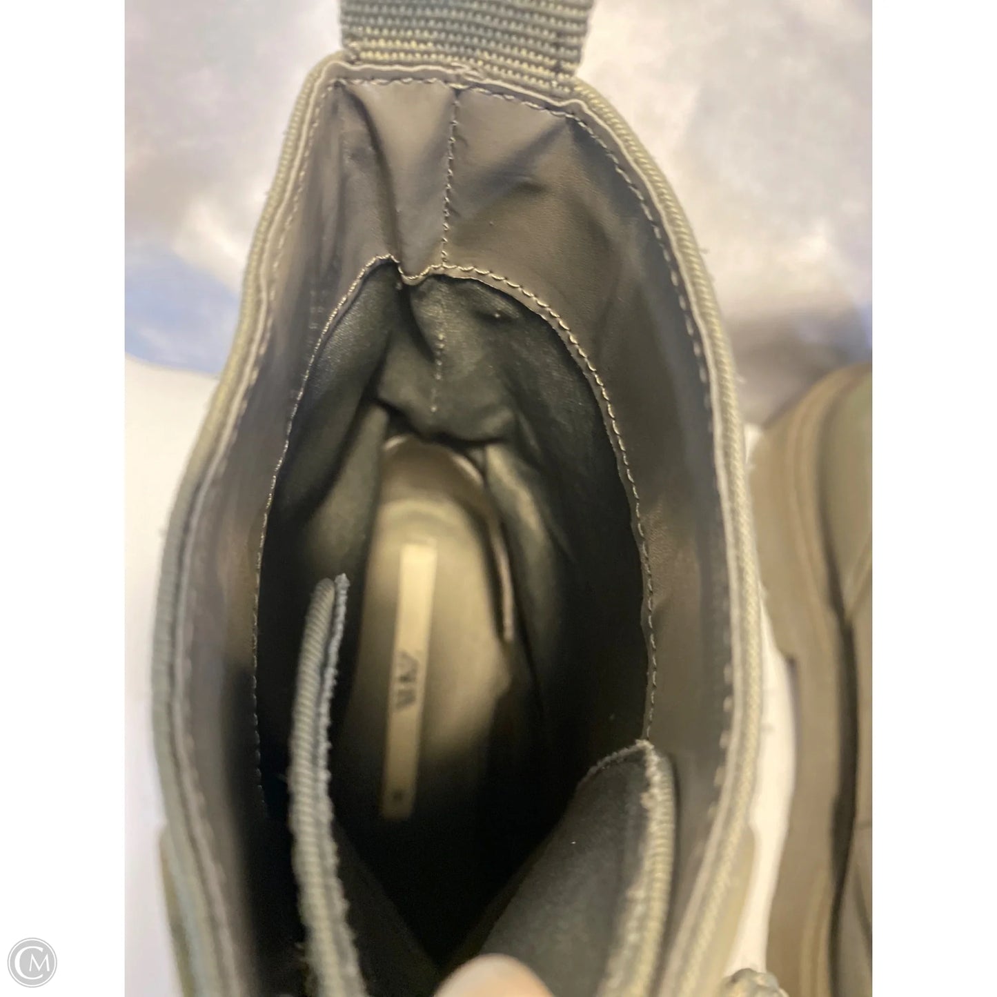 Boots Ankle Flats By Zara In Green, Size: 10.5