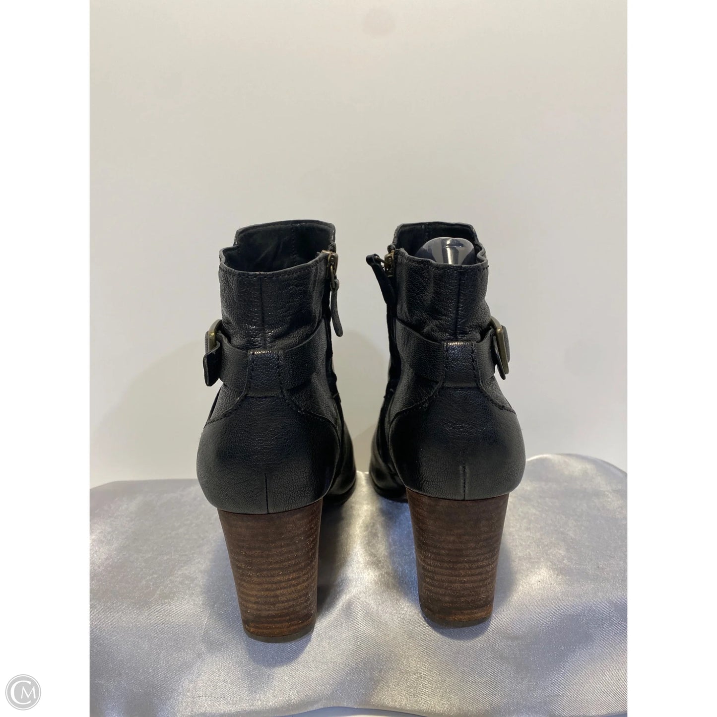 Boots Ankle Heels By Cole-haan In Black, Size: 9