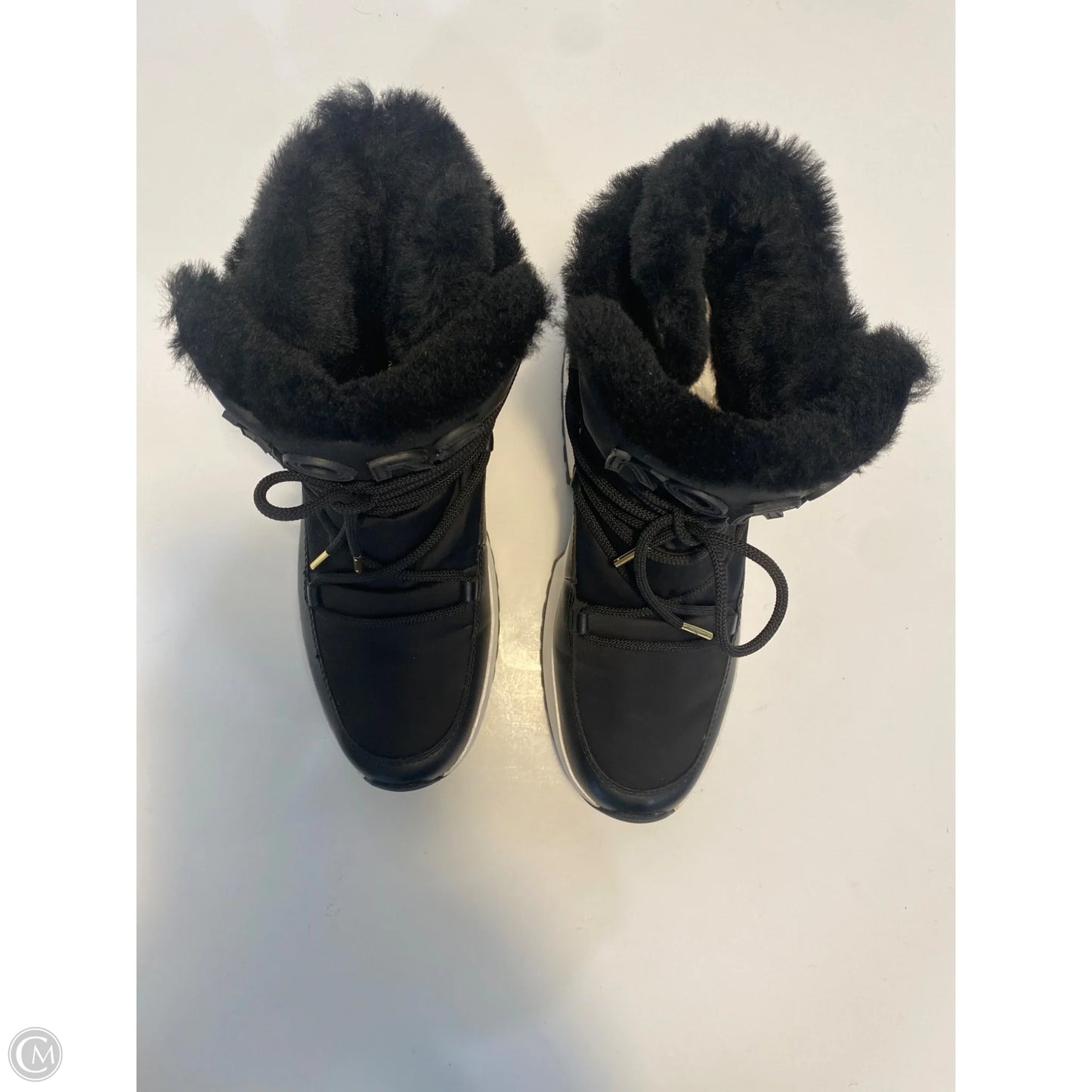 Boots Designer By Michael Kors In Black, Size: 7.5