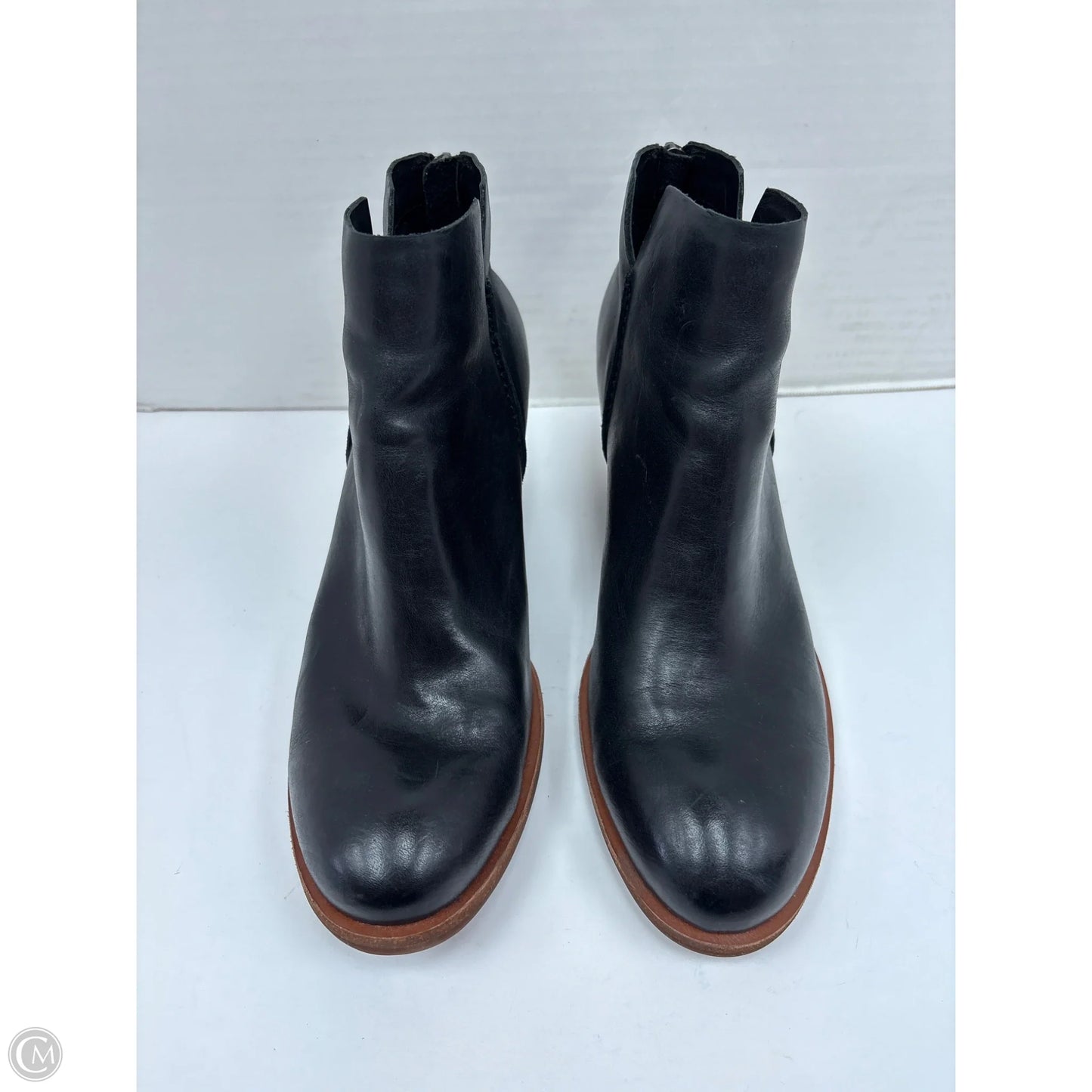 Boots Ankle Heels By Kork Ease In Black, Size: 10
