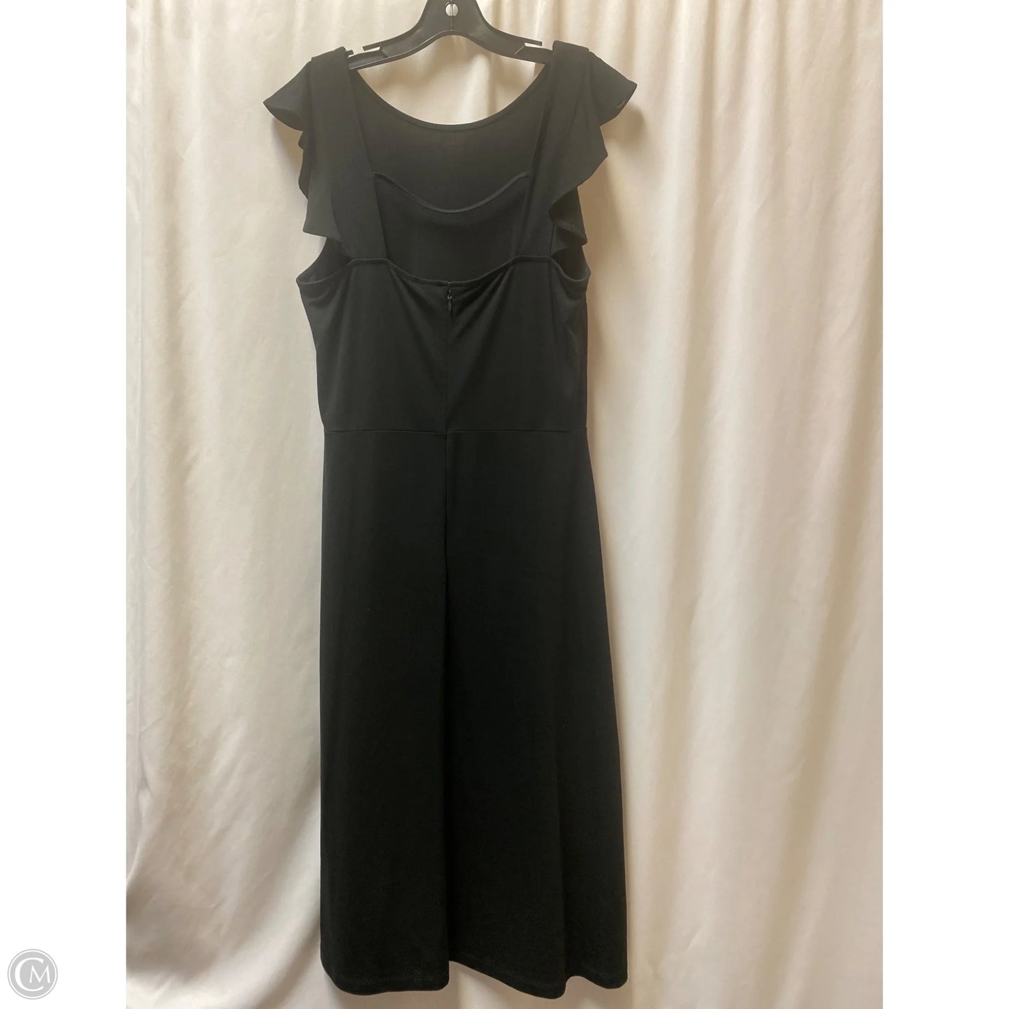 Dress Casual Maxi By Gap In Black, Size: L