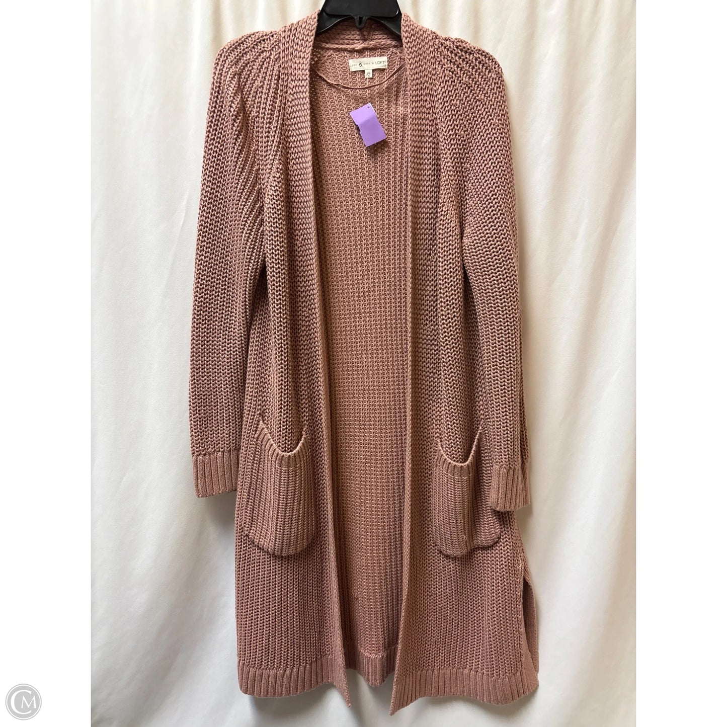Cardigan By Lou And Grey In Pink, Size: Xl