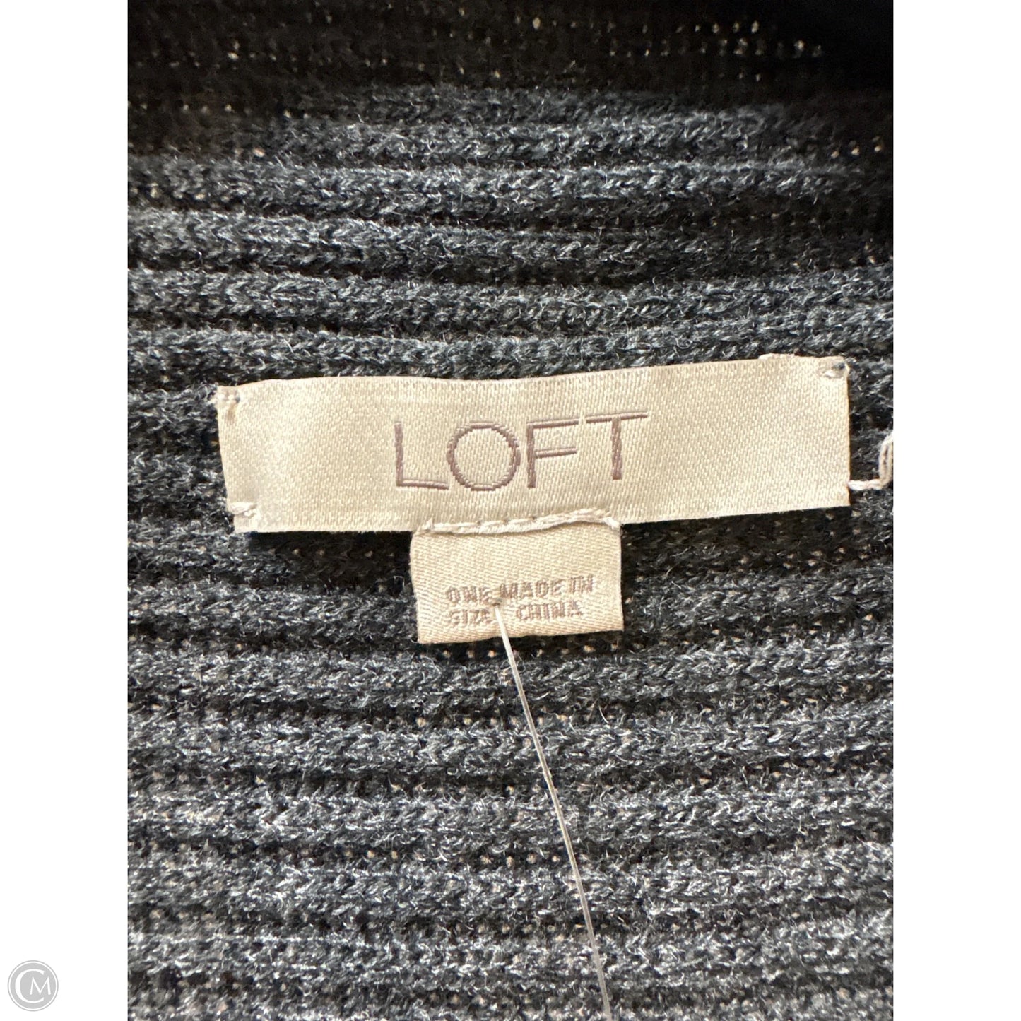 Cardigan By Loft In Grey, Size: Osfm